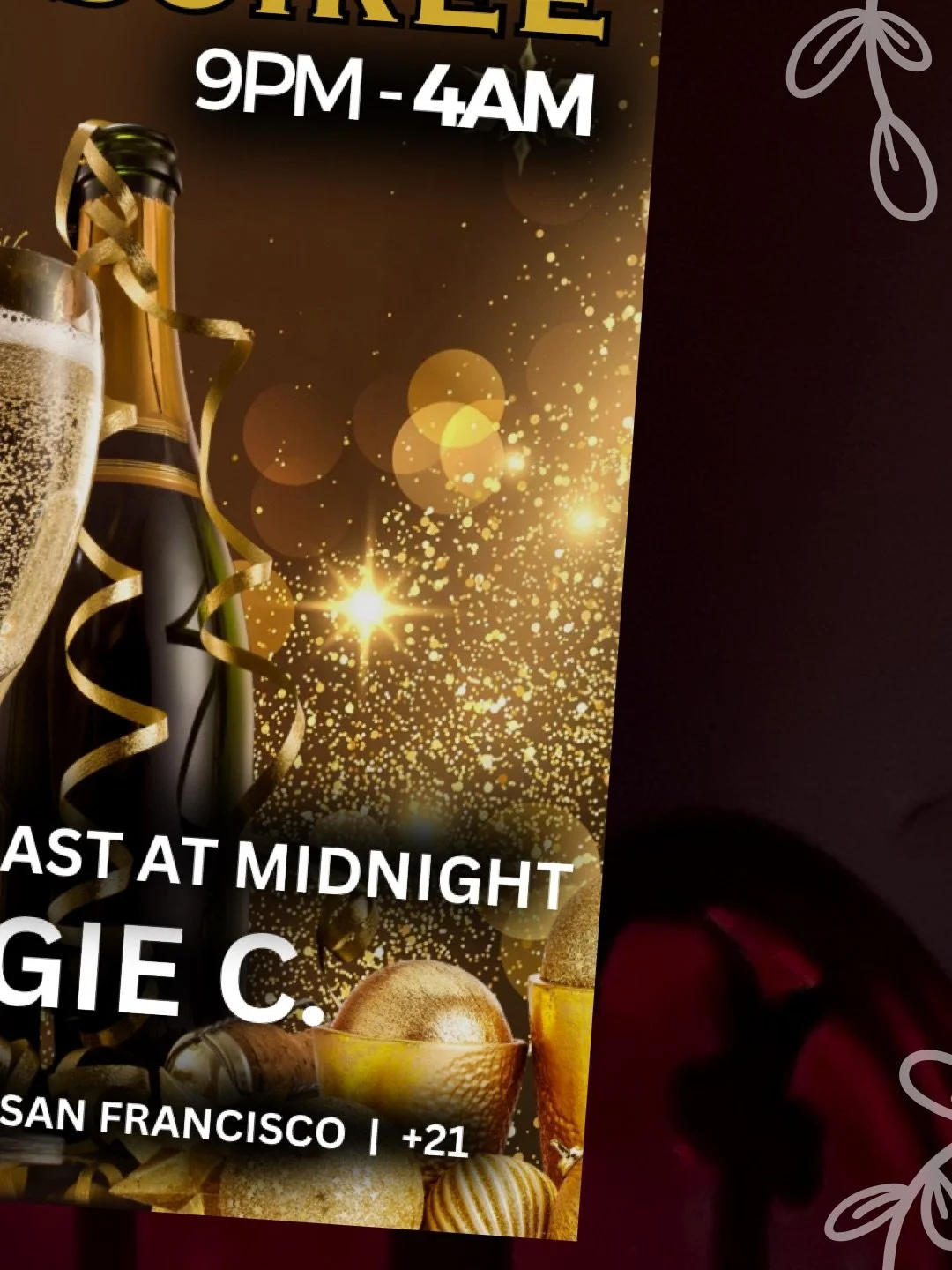 ✨ New Year&rsquo;s Eve at Paname SF!
We&rsquo;re taking the celebration to another level &mdash; open until 4AM.
Get ready for a Gatsby-style night you won&rsquo;t forget. 🥂💫
🎧  @djreggiec