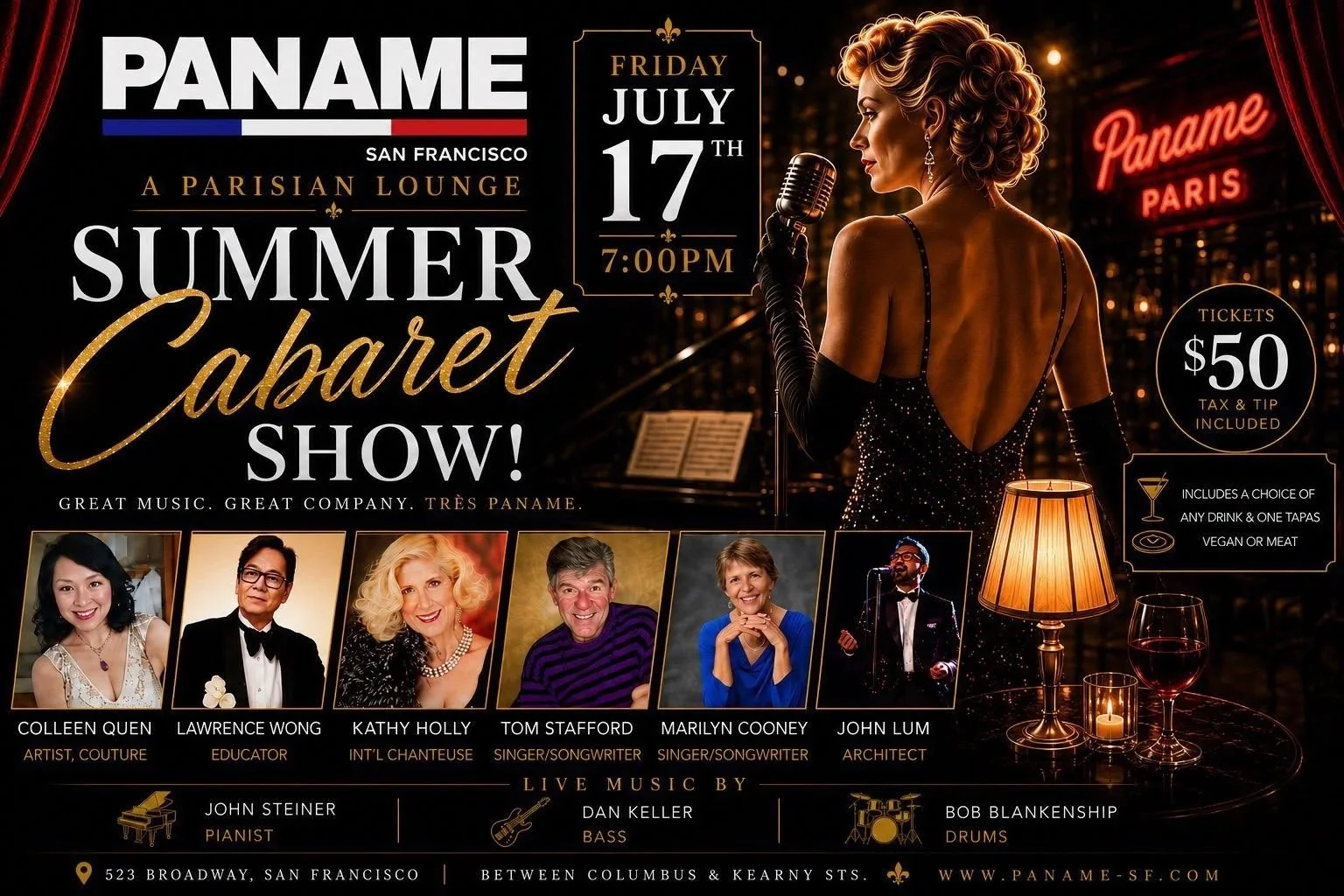 SUMMER CABARTE 40+