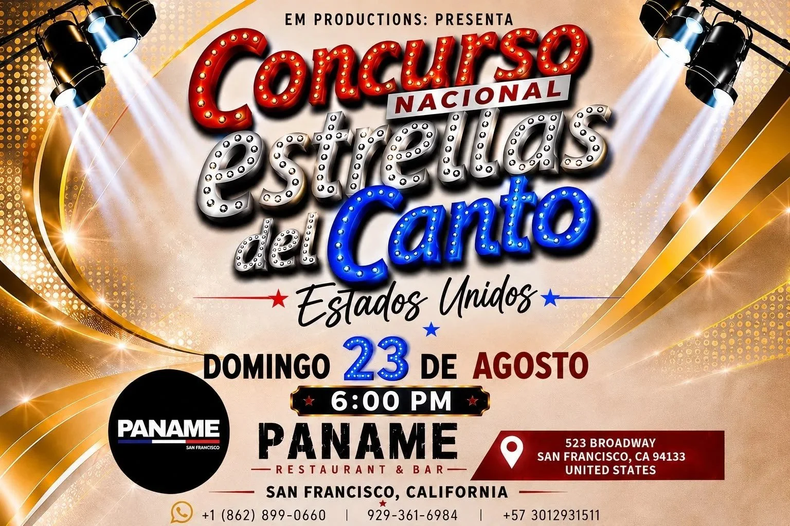 CONCURSO ESTRELLAS DEL CANTO