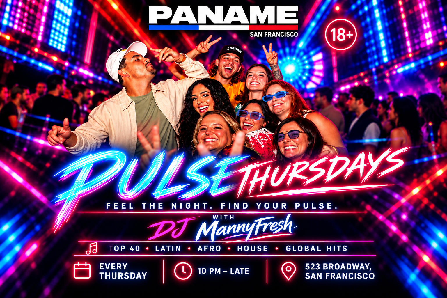 THURSDAY HAS A NEW PULSE. ⚡️ At PANAMÉ