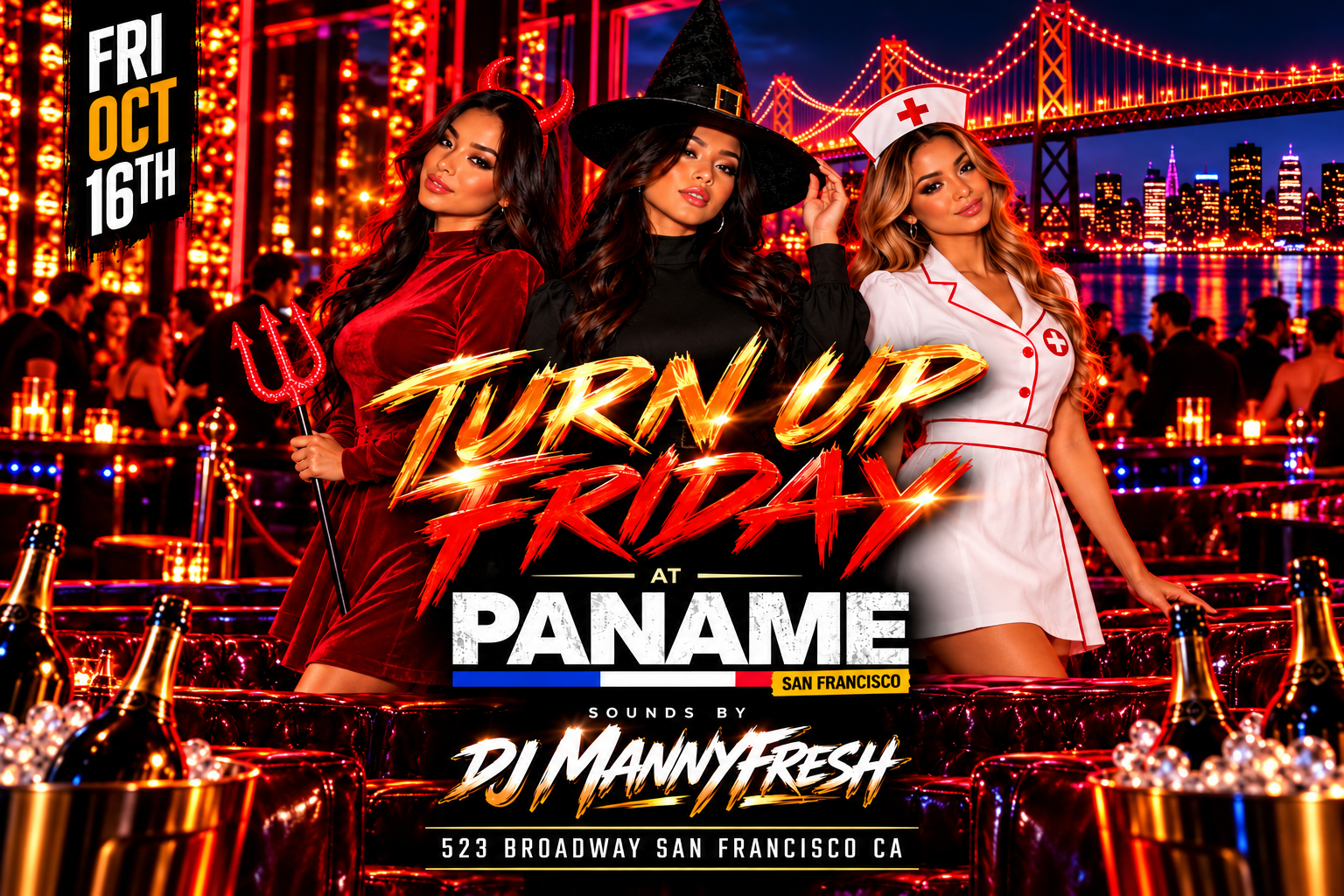 🔥 TURN UP FRIDAY at PANAME 🎃