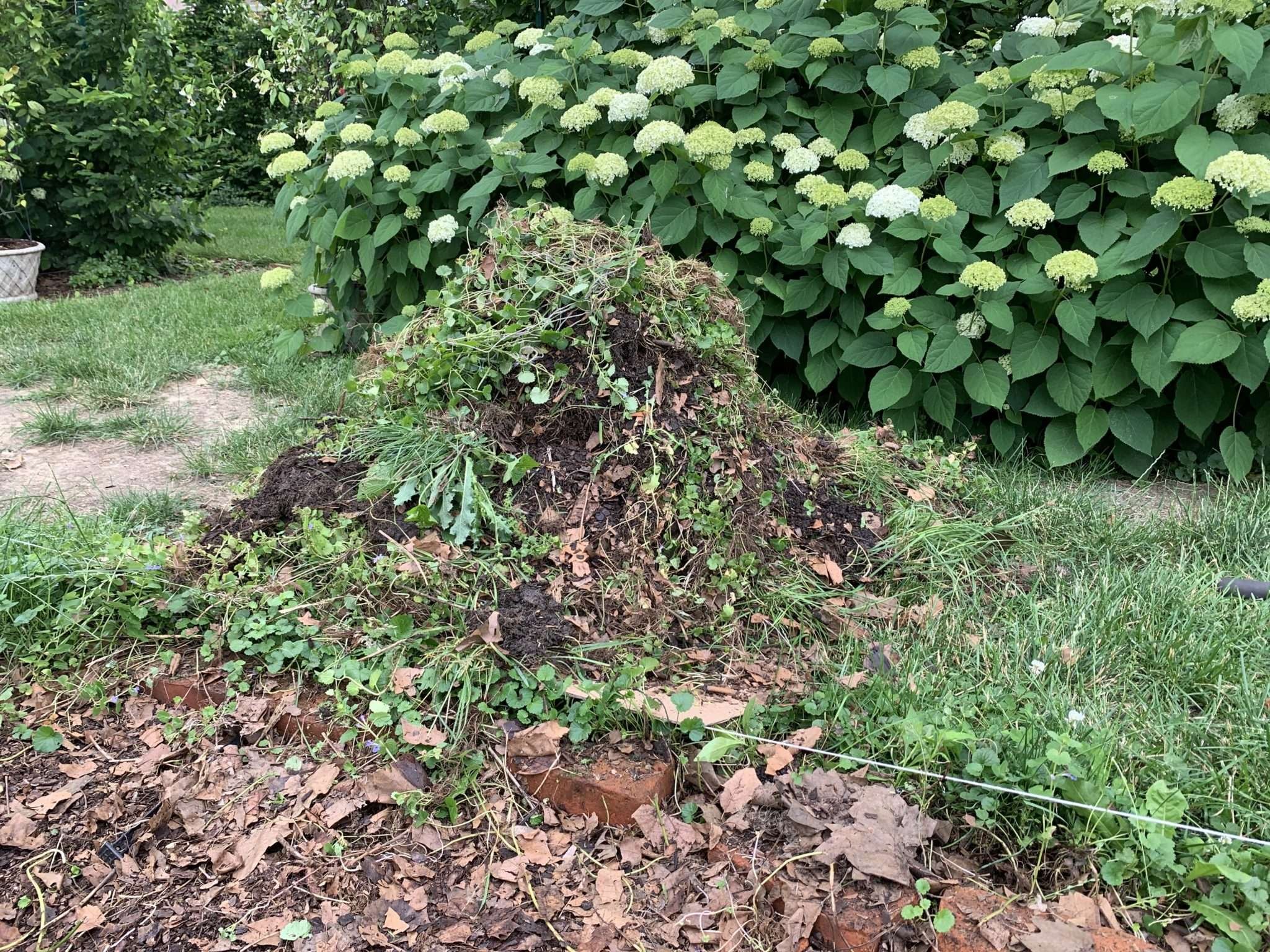 Pop Up Compost Piles