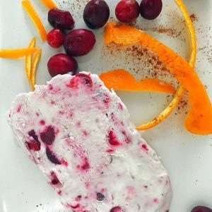 The Foodist: Cranberry and Orange Semifreddo