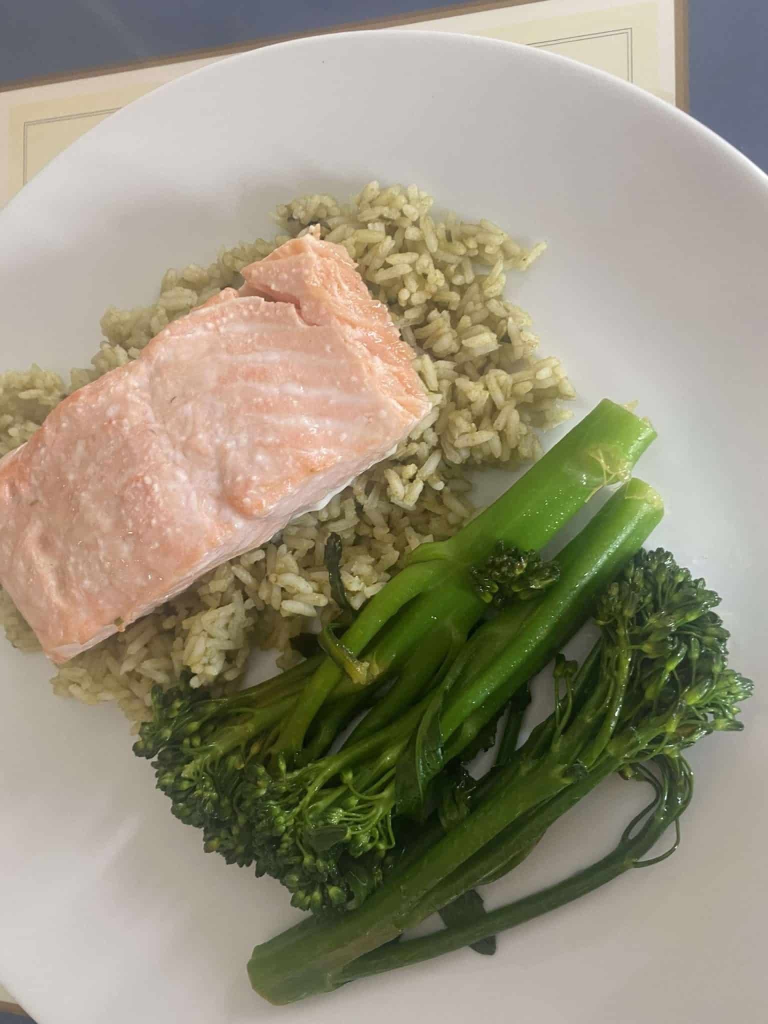 The Foodist: Miso-glazed salmon with green tea rice