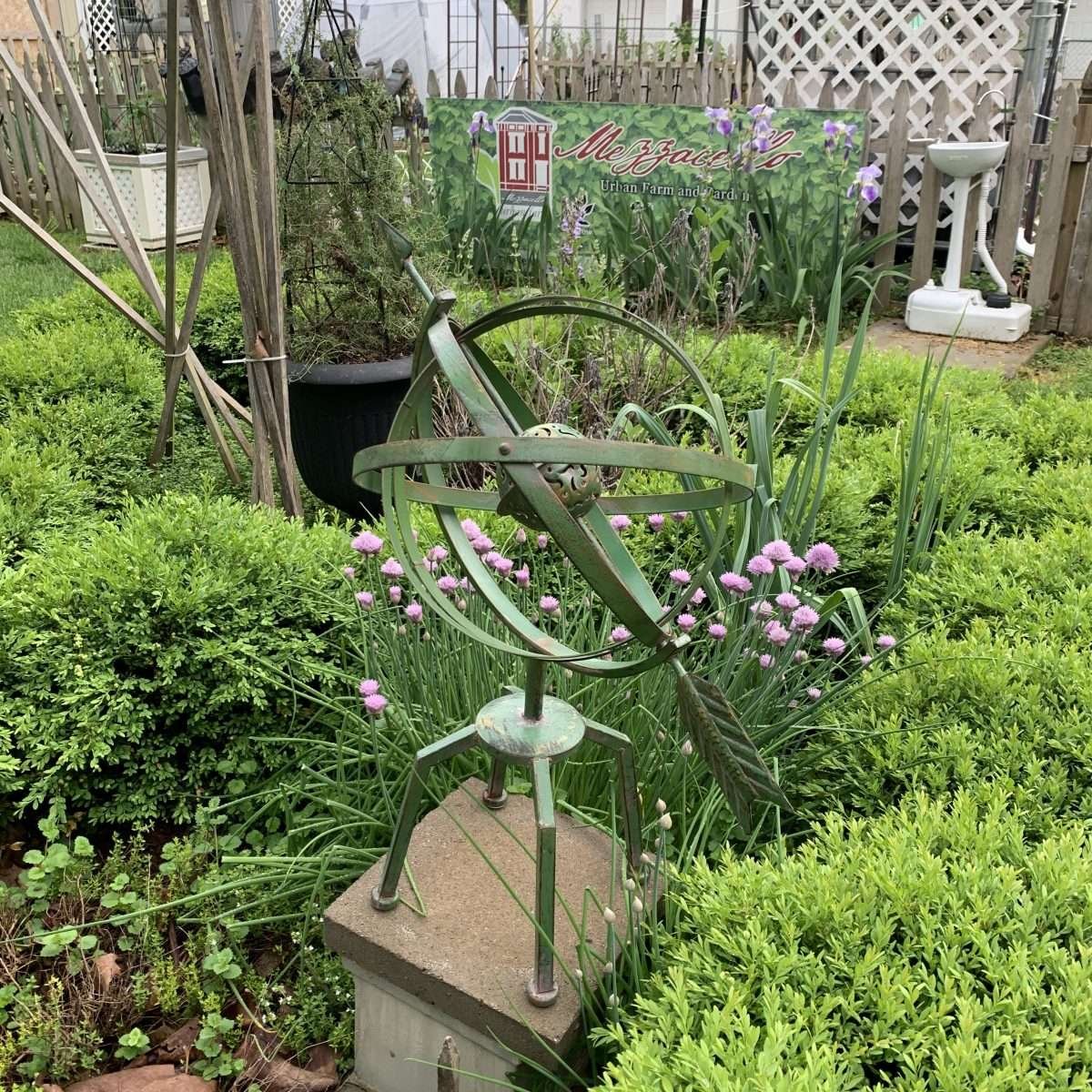 The Parterre Herbal Garden Microclimate