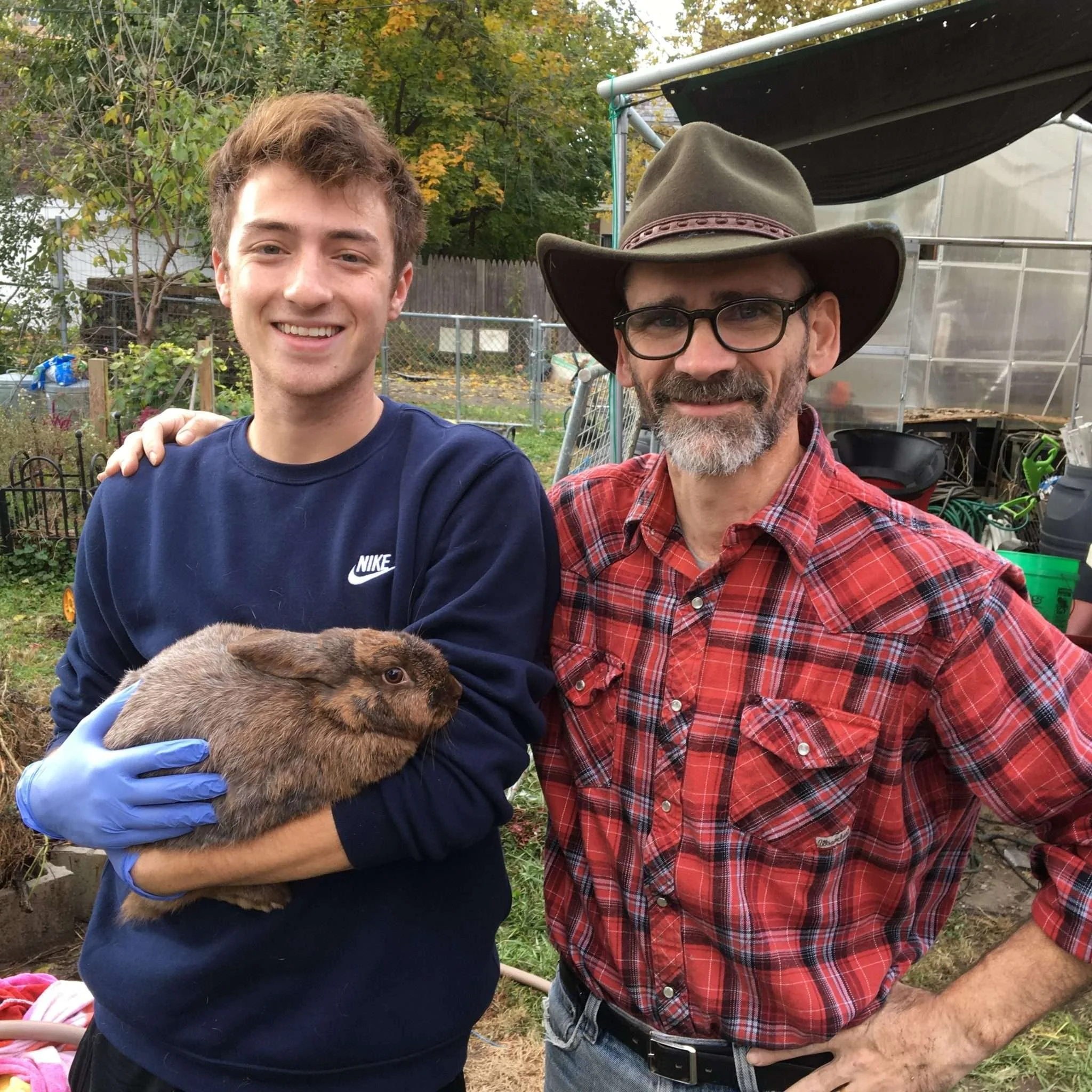 Jim and James and the test rabbit
