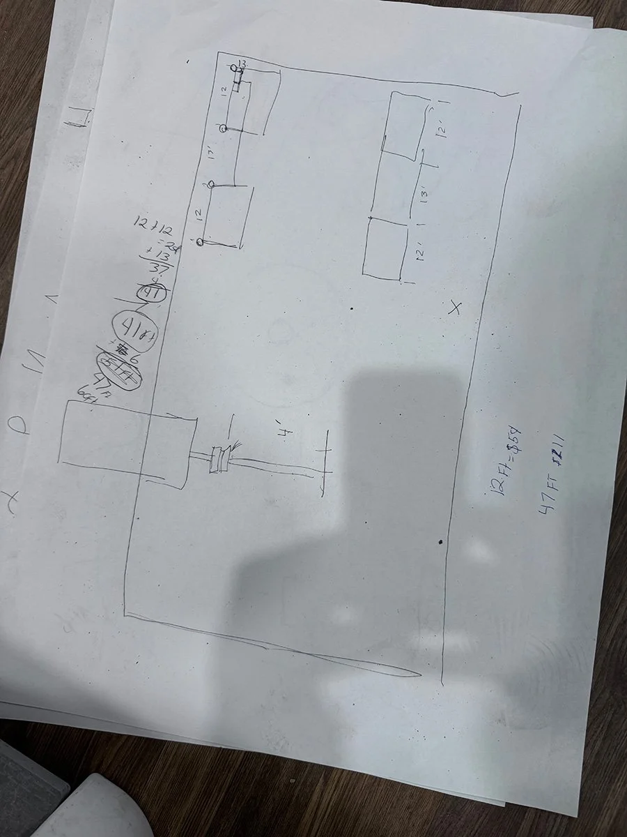 Maps and Math for Creating the Wind Turbine Wires