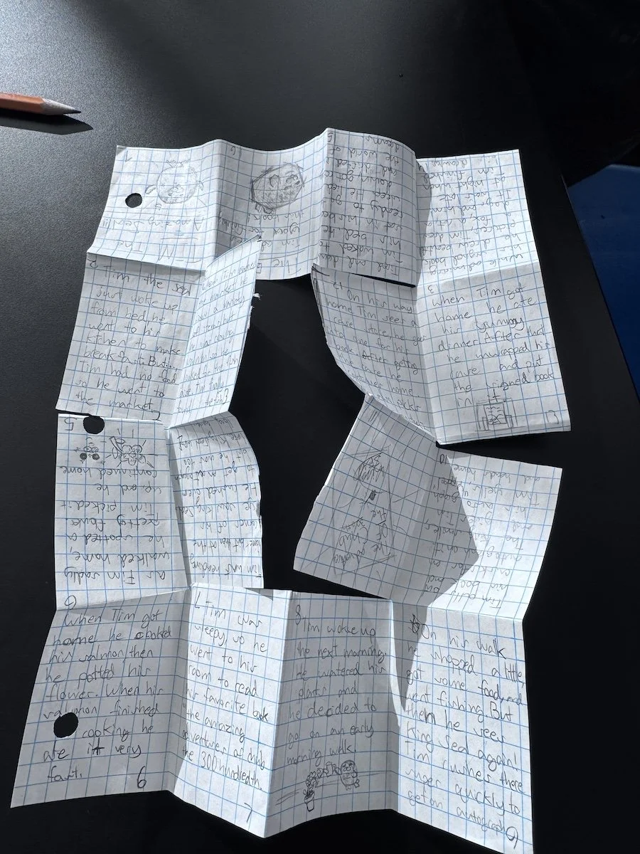 folded protein instructions for making pentagons
