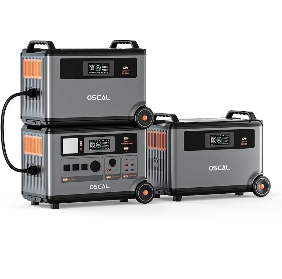 Oscal 6000 + 7200 backup system