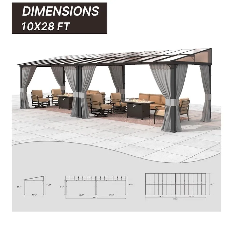 Attached Steel and transparent Classroom Space