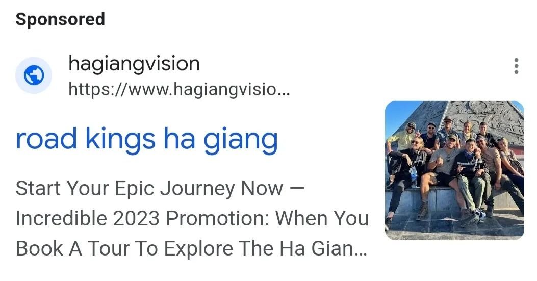 Hey guys this is not our company. This is a company pretending to be us. We only have one site Www.roadkingshagiang.com