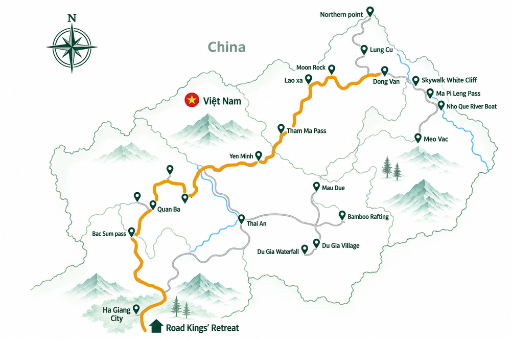 Day 4 route