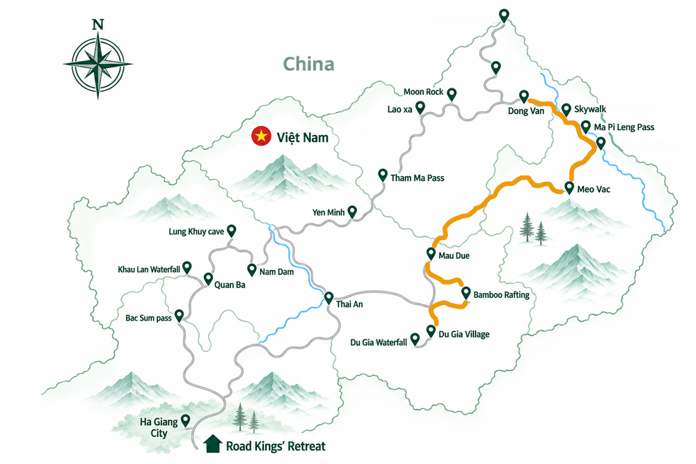 Day 2 route