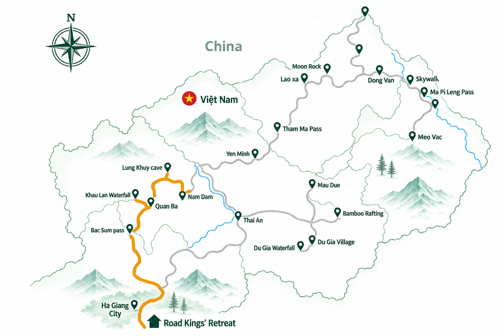 Day 4 route