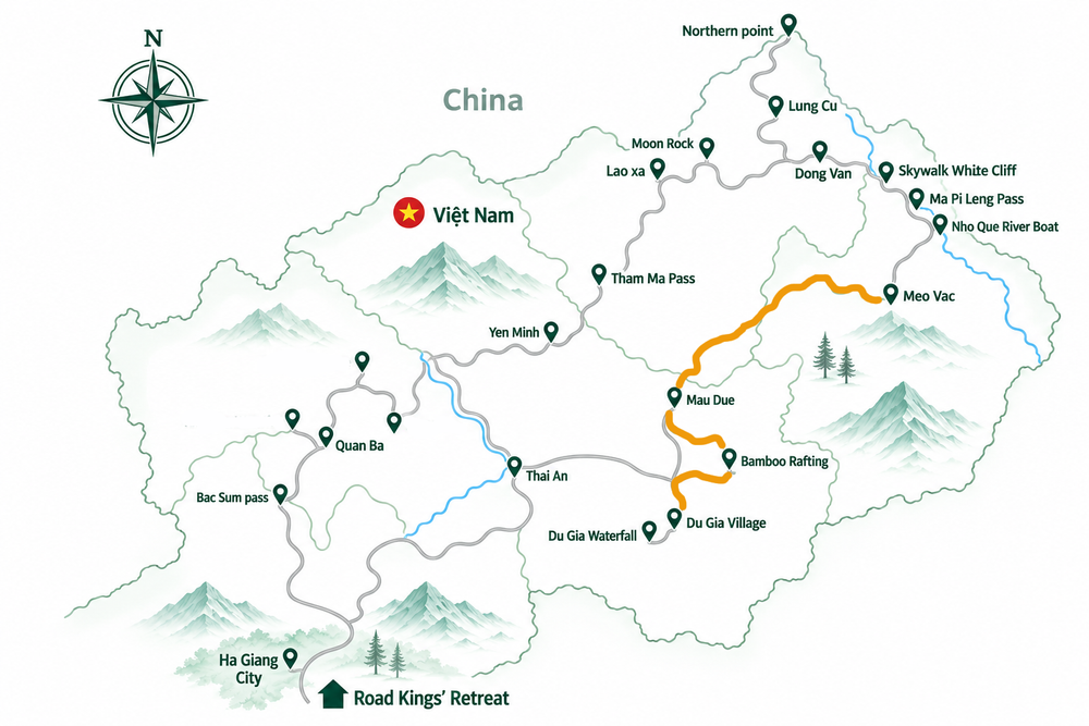 Day 2 route