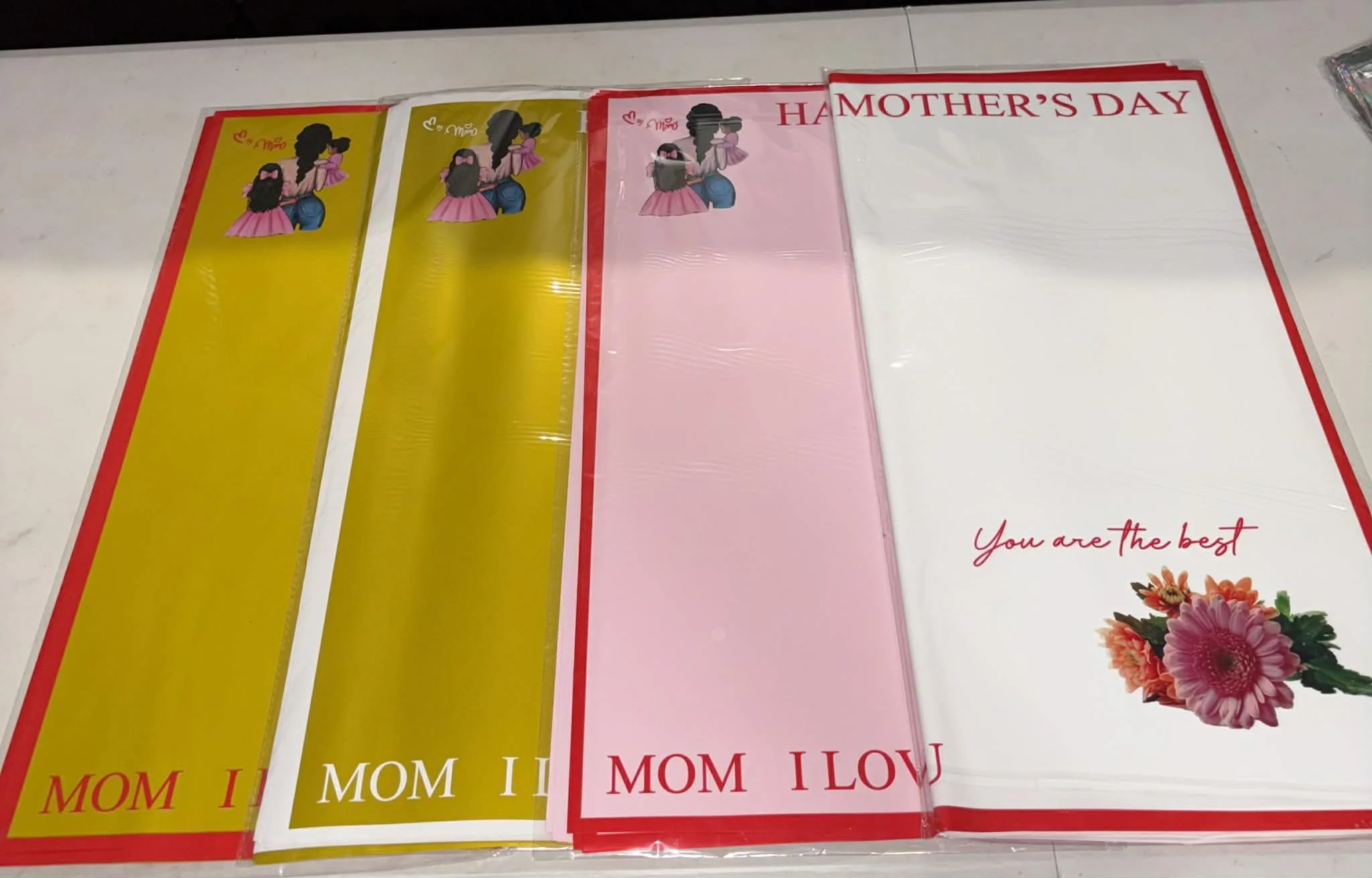 Mothers Day floral Paper