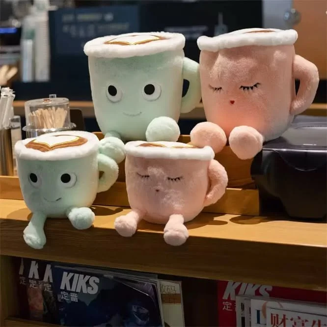 Cozy Coffee Matcha  Plushies 30 cm
