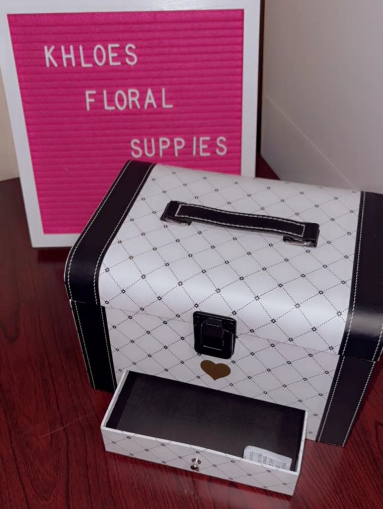 FOLDING TRUNK FLORAL BOX