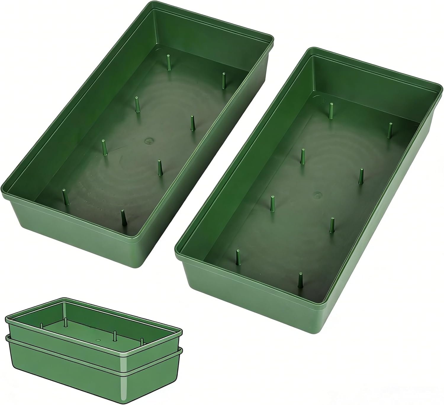 Floral Foam Trays 2-Pack