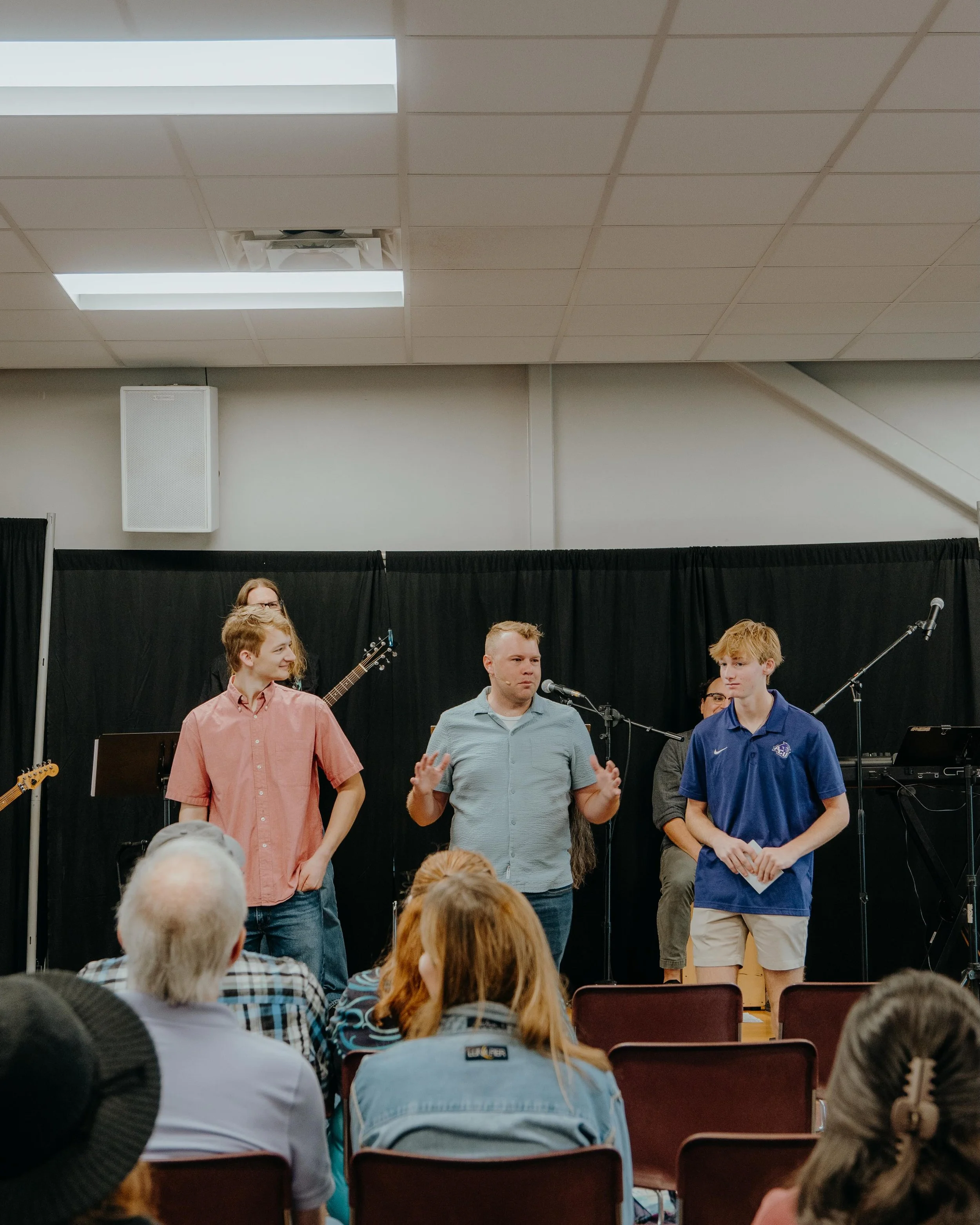 This Sunday we got to celebrate our graduates Colt and Roman! Please say a quick prayer for their future endeavors! We are proud of you guys!
