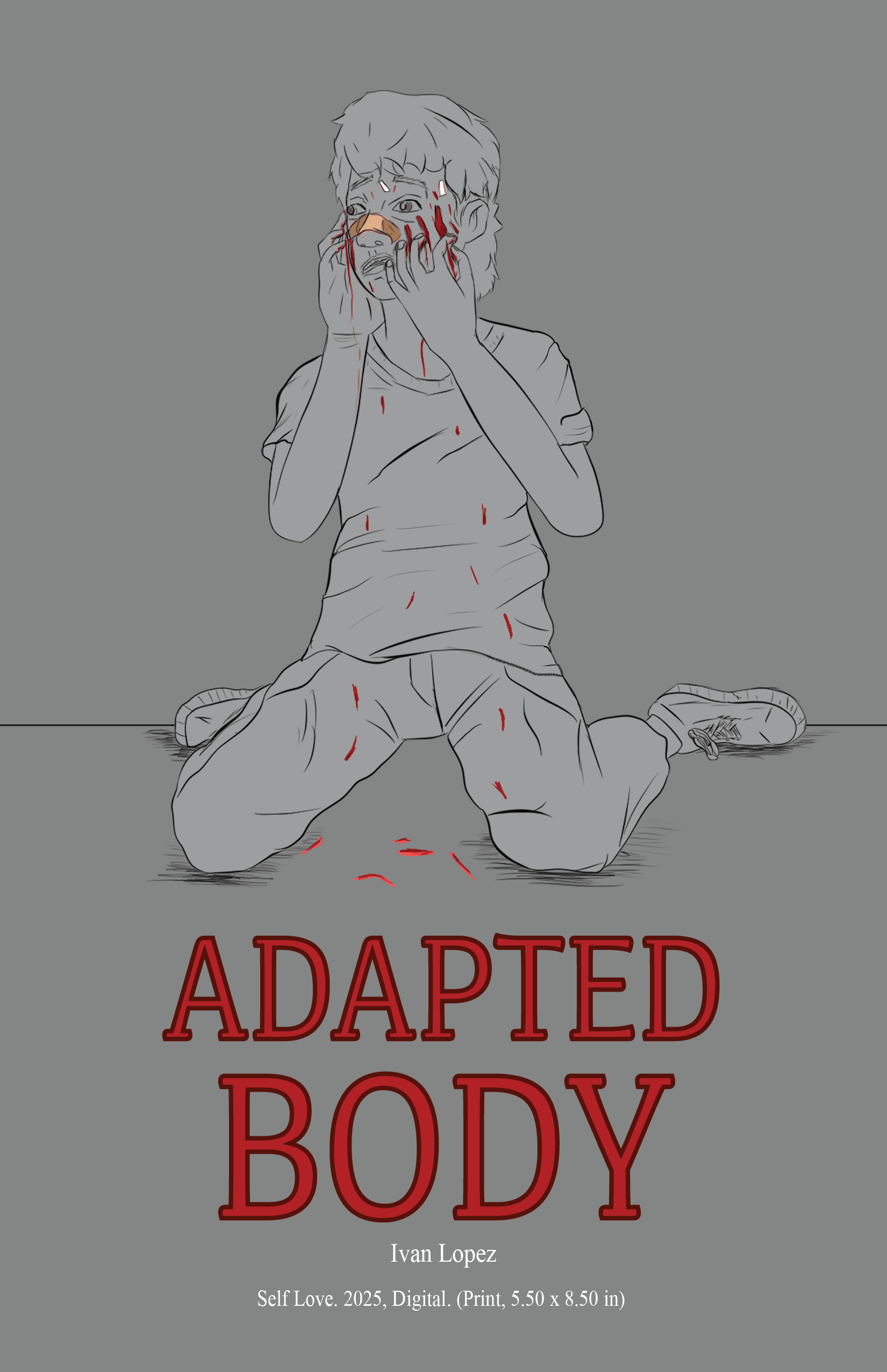 Self Love. 2025, Digital. (Print, 5.50 x 8.50 in)