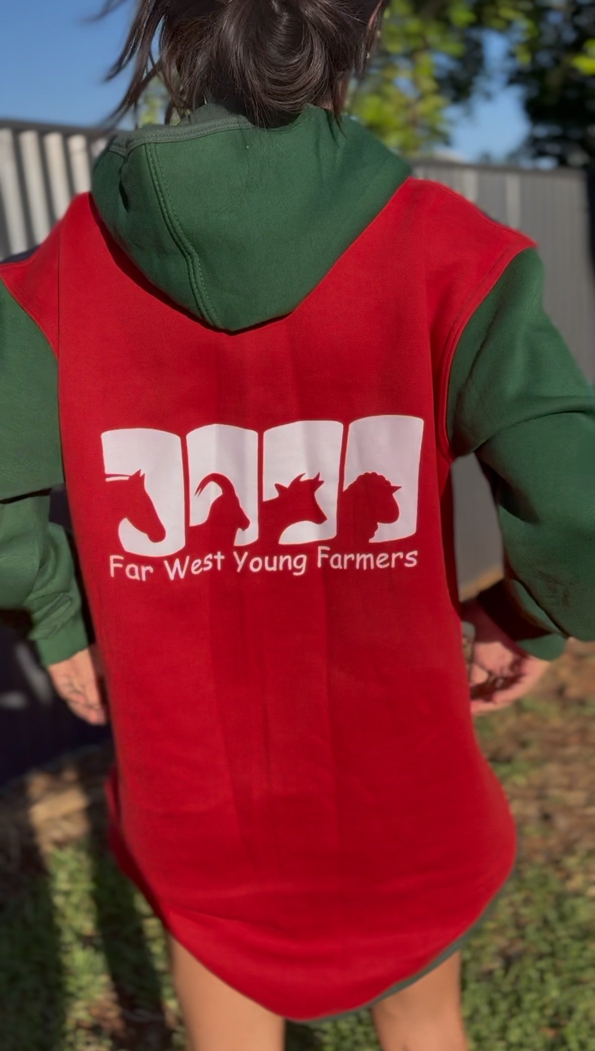 Red Multi-Colour Jumper