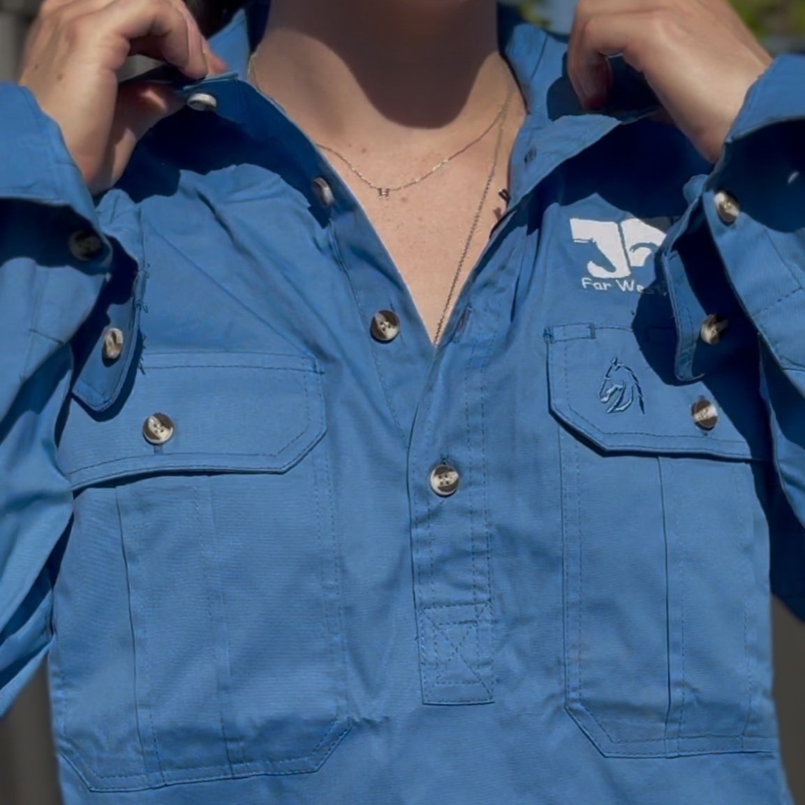 Blue Workshirt