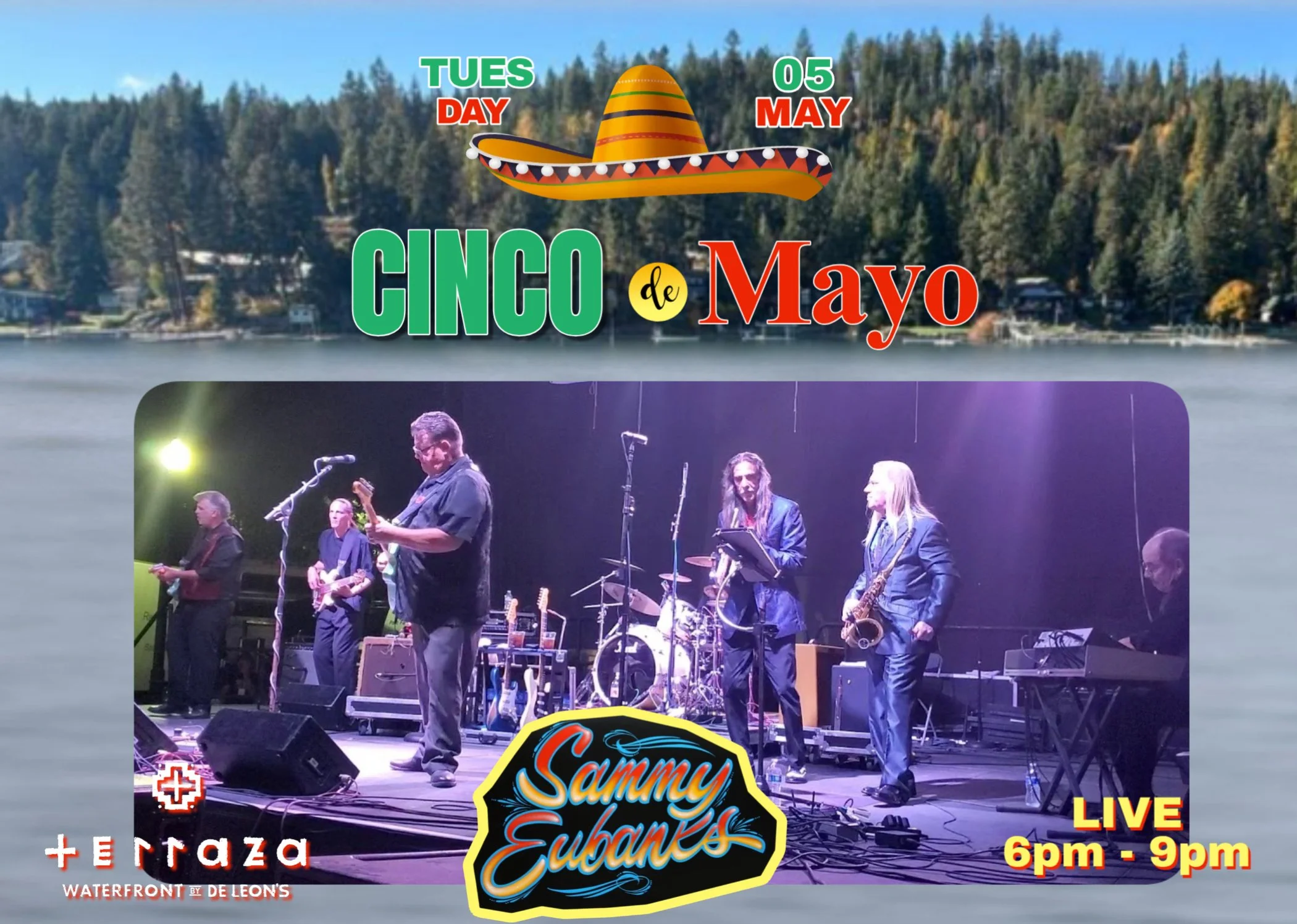 5 de Mayo + Taco tuesday w/ Sammy eubanks and his band! 