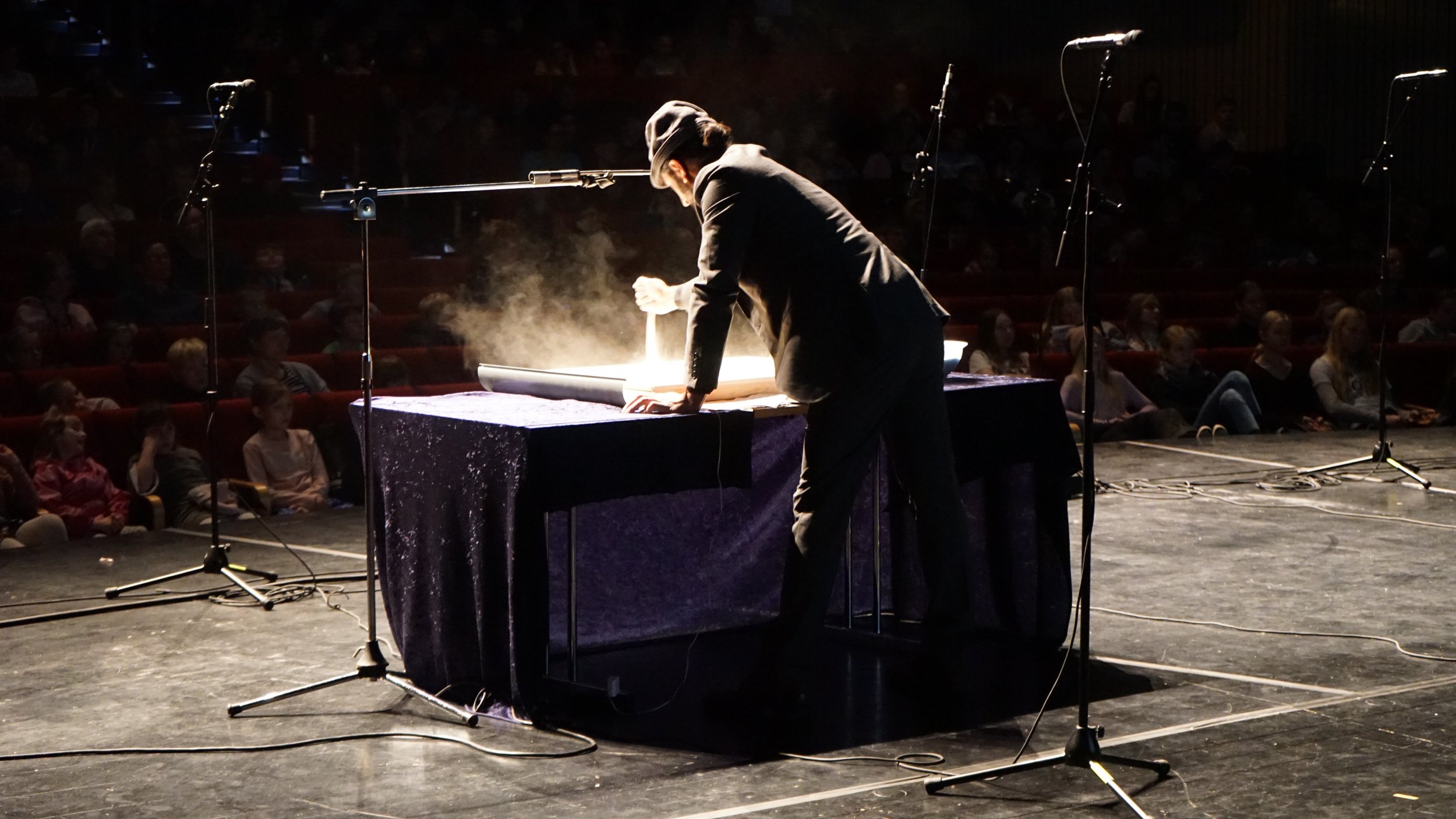 LIVE Sandkunst show