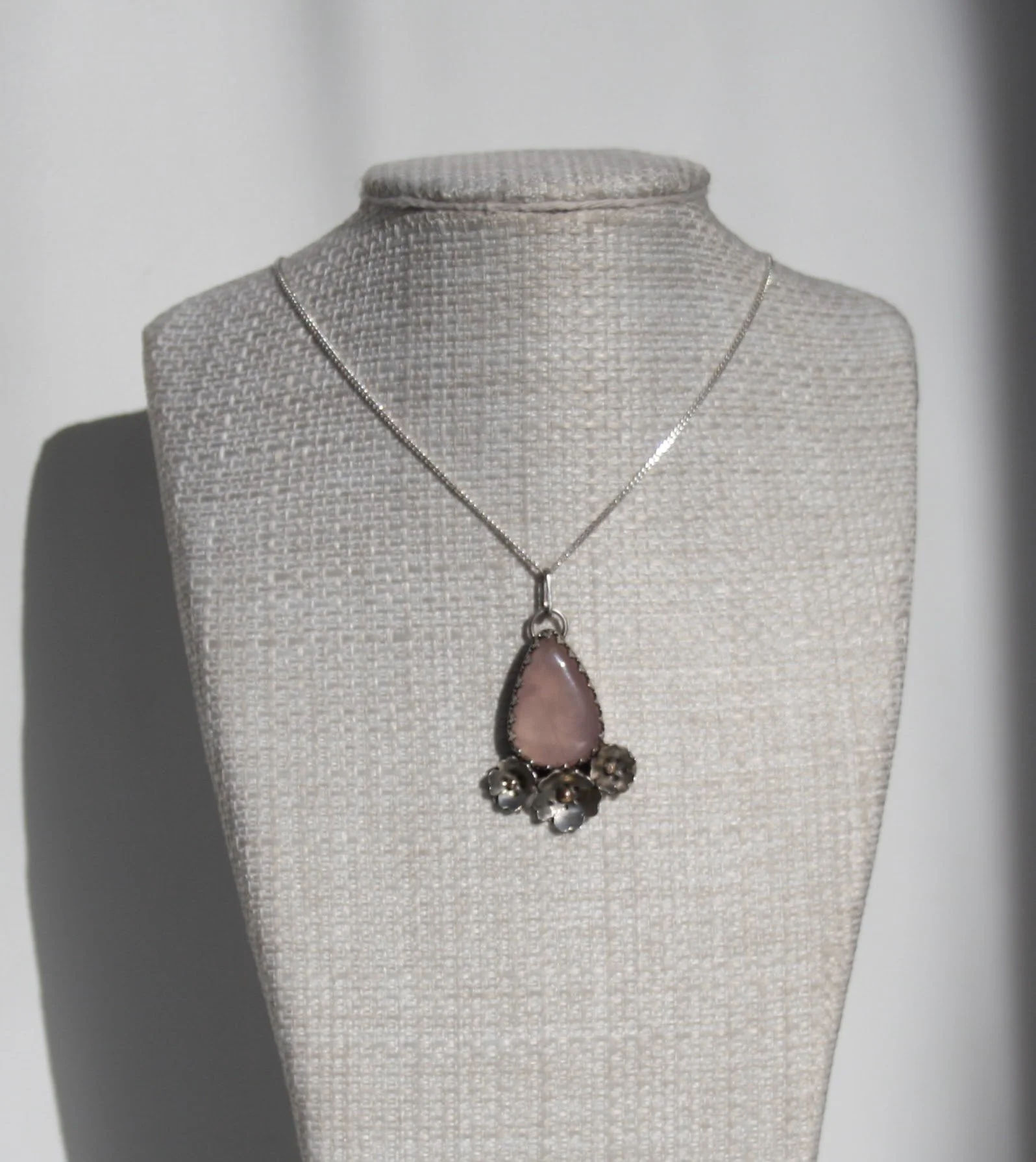 Rain Drop Cherry Blossom Pendant