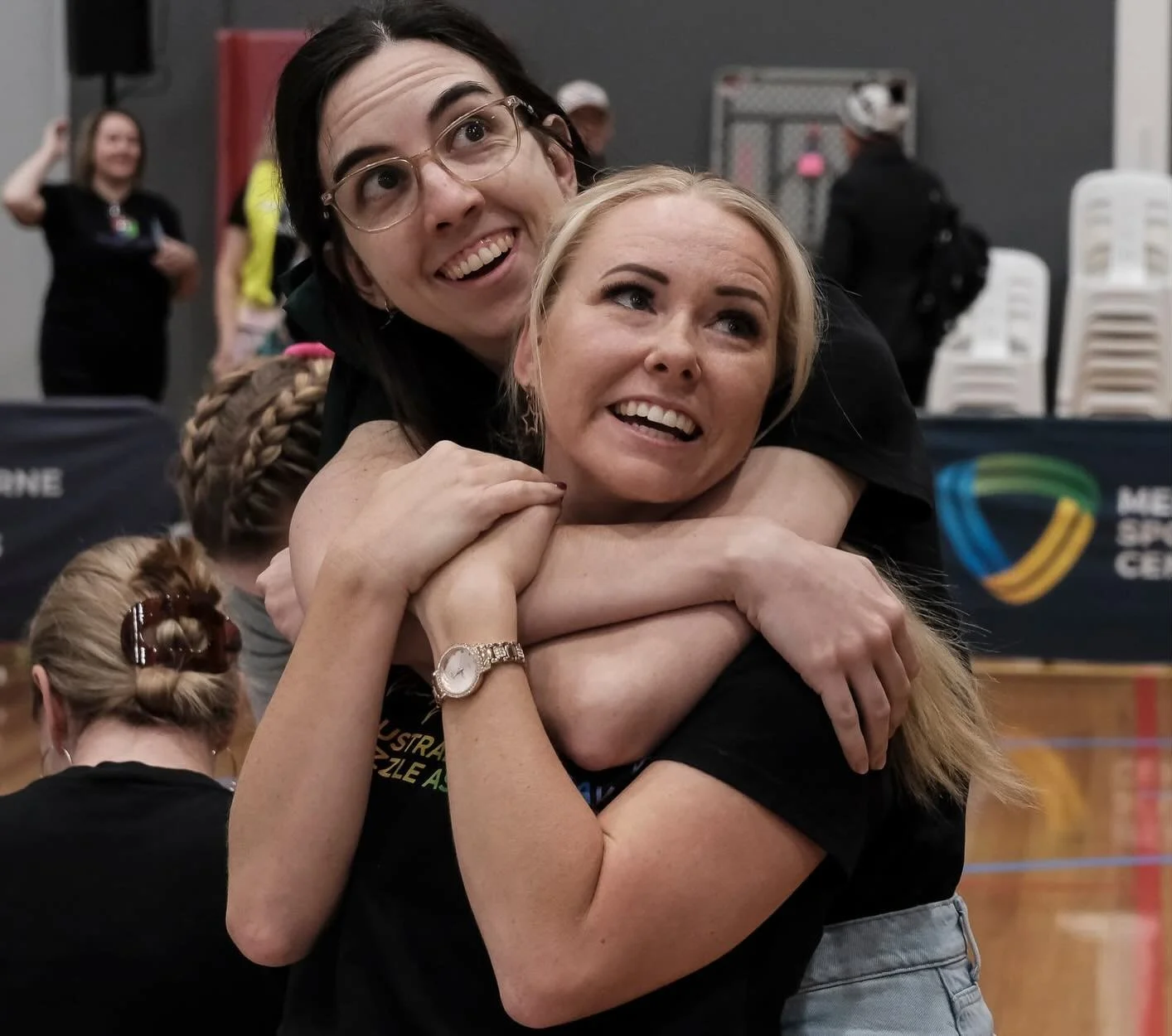 Puzzling is an emotional sport. The adrenaline, the pressure we put on ourselves, the countless hours of practice. Finishing a competition can be a massive high (if you achieve what you want!) or a big low (if not!). I love these moments captured at 