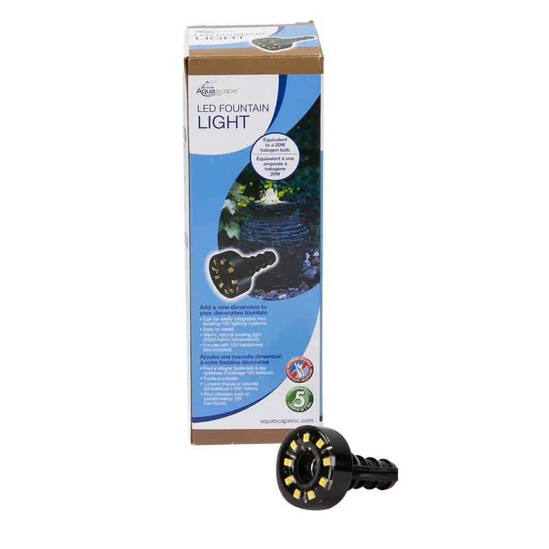 Aquascape LED Fountain Accent Light for Fountains and Water Features, 2.5watt