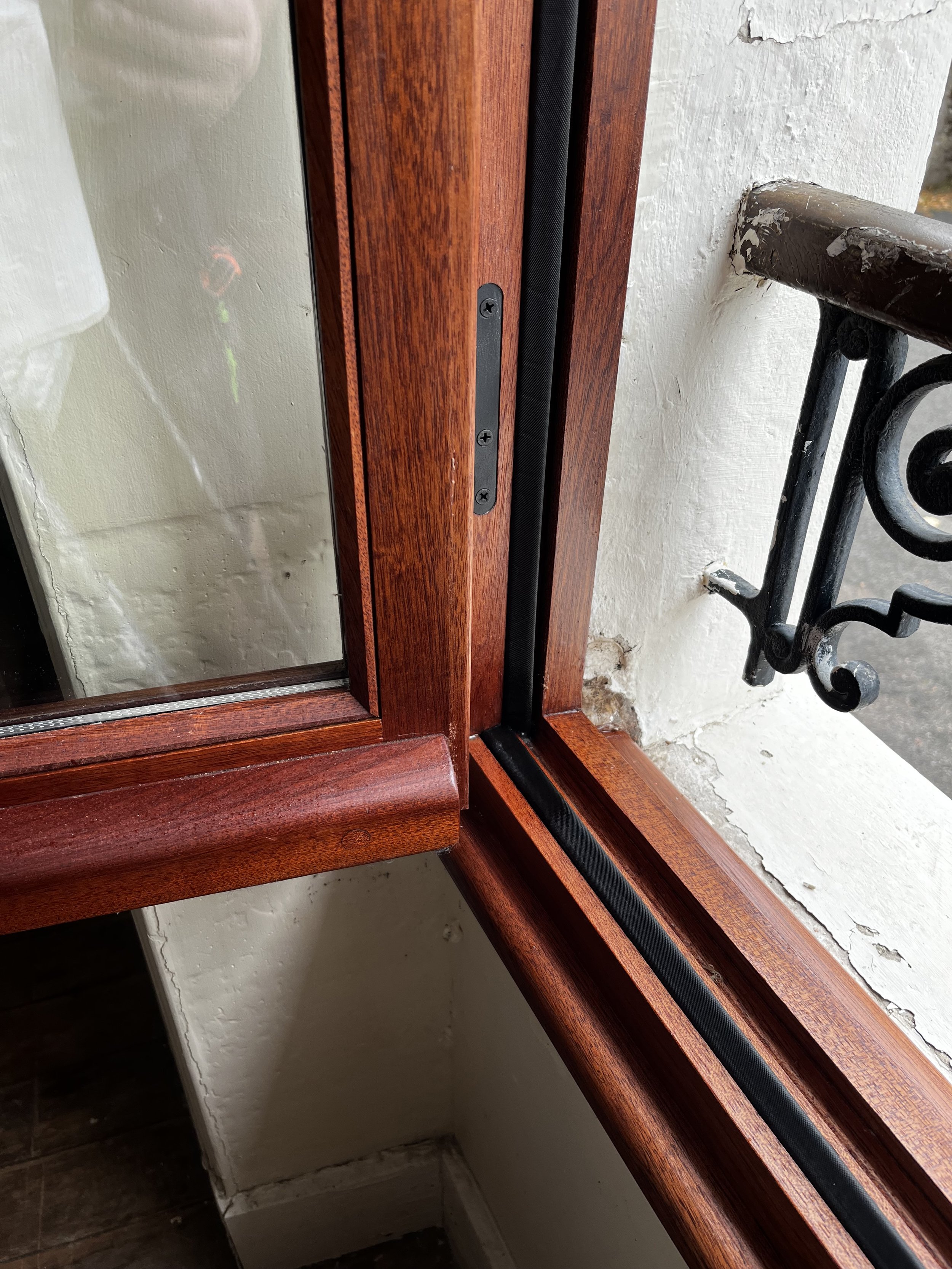 Full weather seal hardwood windows