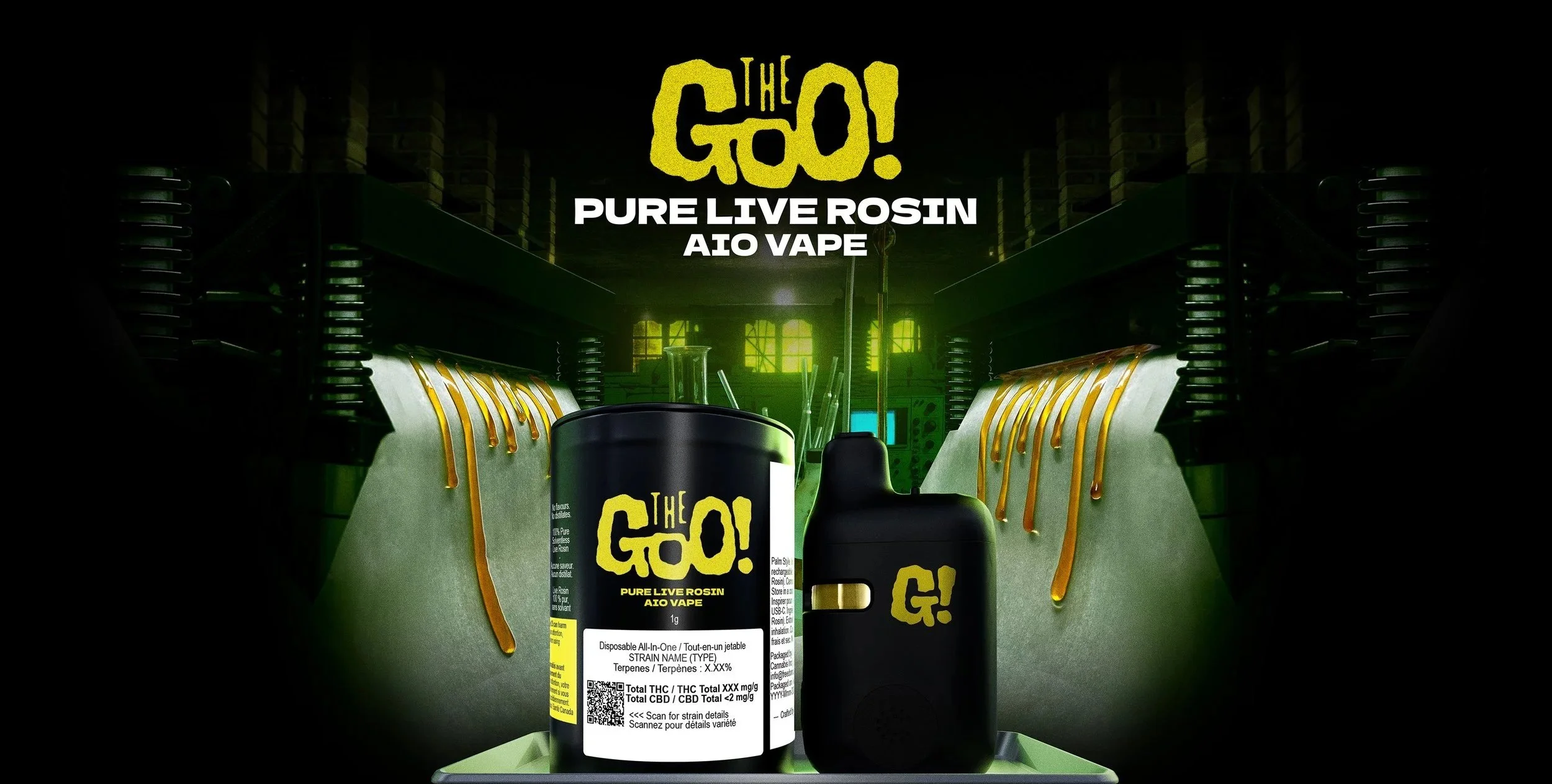 Pure Live Rosin AIO Vape