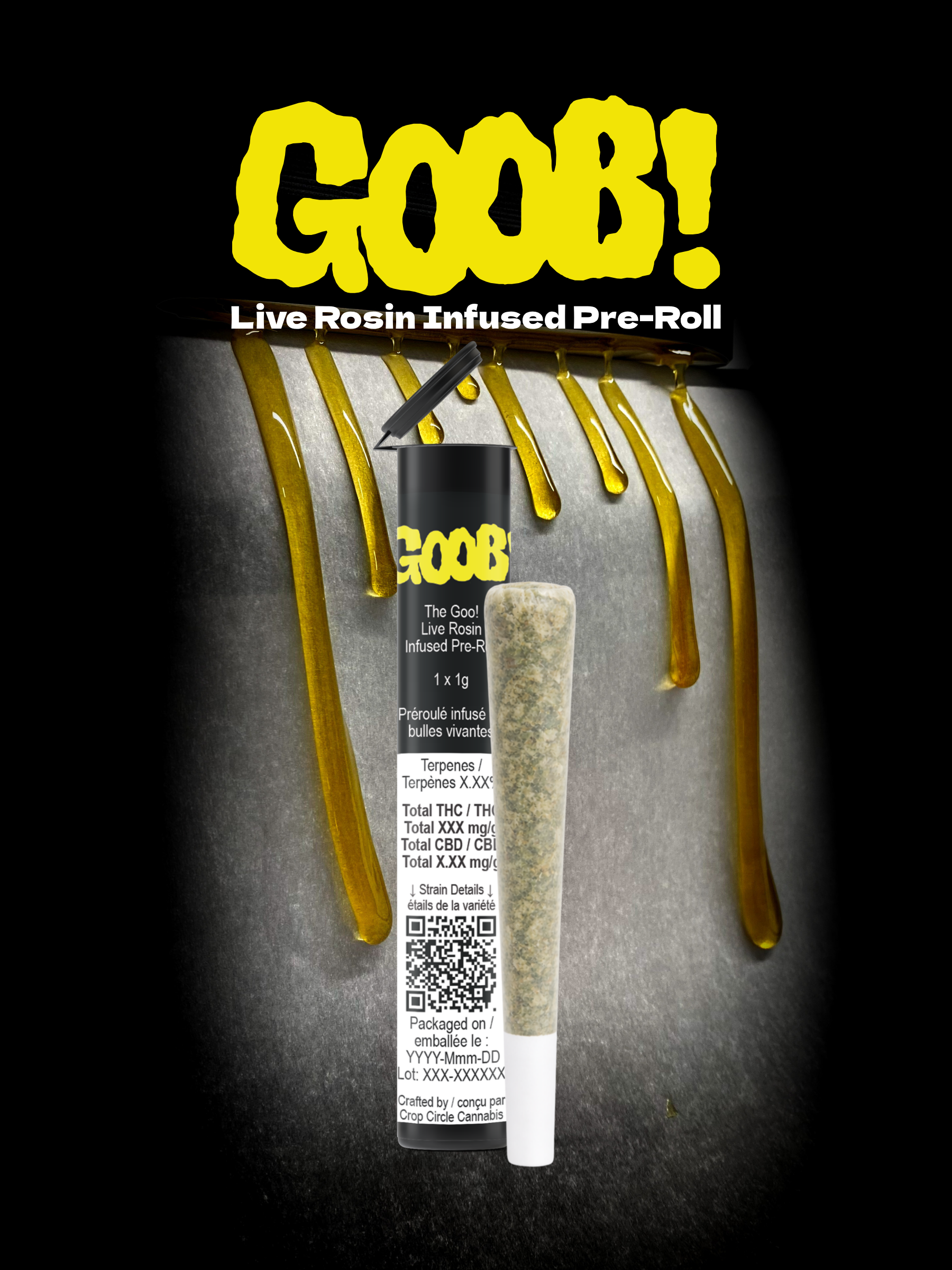 GOOB! Live Rosin Infused Pre-Roll