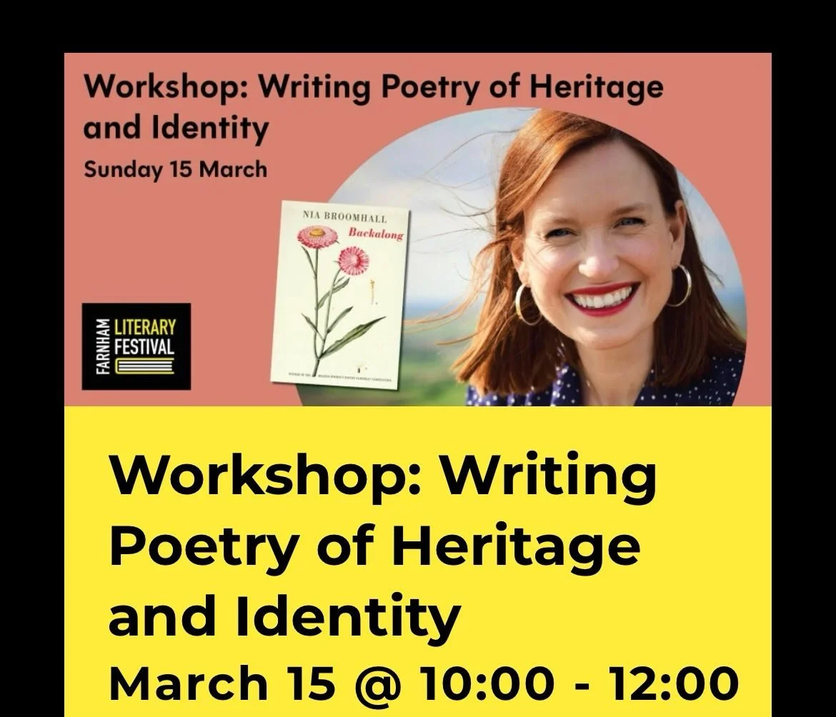 So delighted to be teaching another poetry workshop for @farnhamlitfest this year, this time in the lovely Museum of Farnham. Can&rsquo;t think of a better way to spend a Sunday morning! &hearts;️

https://farnhamliteraryfestival.co.uk/event/workshop