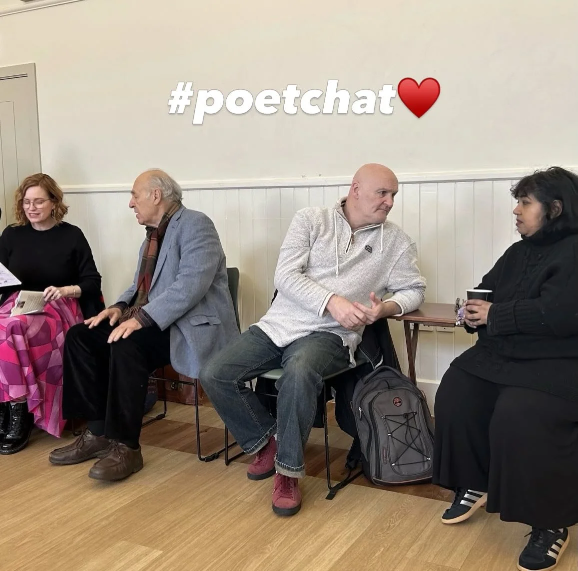 Had a lovely time reading at the Edward Thomas Festival with the wonderful  @jessmookherjee, @damkellyb and @timothyades6. Such a fantastic audience too. Report from @shineradiopetersfield in the link!

https://shineradio.uk/2026/03/my-ears-are-drunk