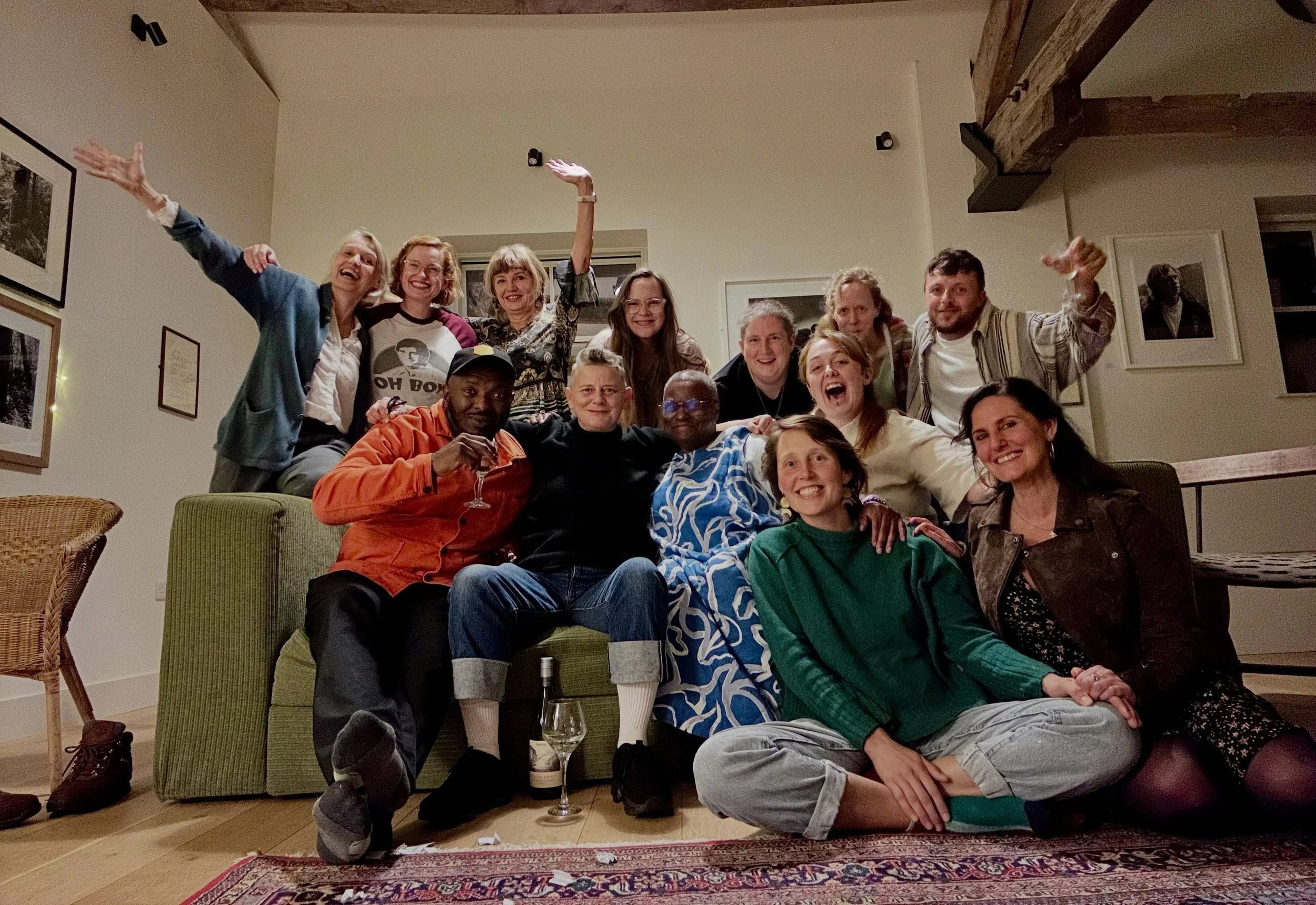 Blessed with the best poetry week ever! An amazing @arvon__ course at Lumb Bank with the loveliest bunch of people I could have wished for. Then a very early start on Saturday to get down to the @winchesterpoetry Winchester Poetry Festival and a room