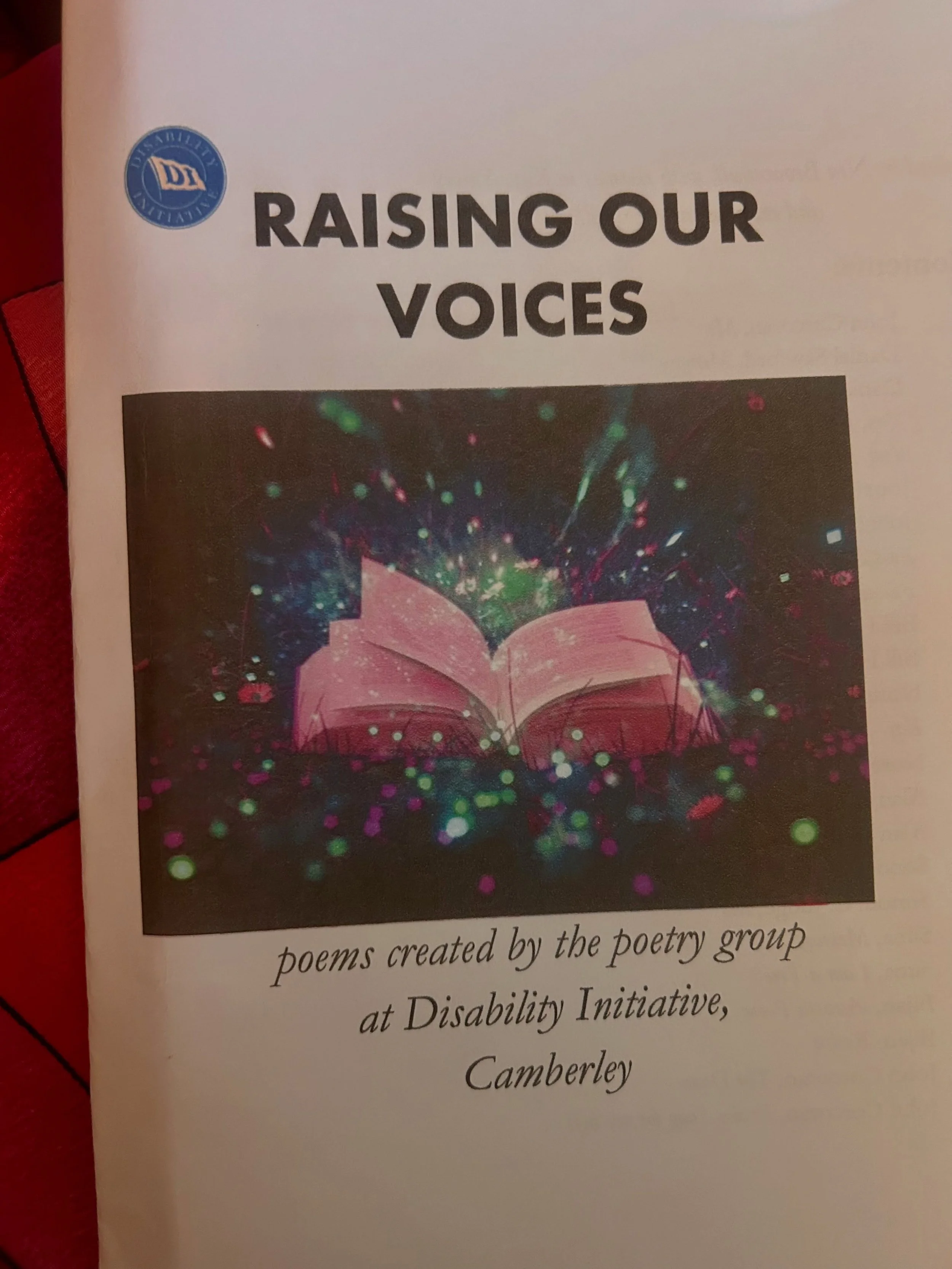 I&rsquo;ve just finished teaching ten weeks with the most fantastic group at @disabilityinitiative - so excited and proud to hear their poems read aloud to much applause this morning. Can&rsquo;t wait to come back and start with another group next mo