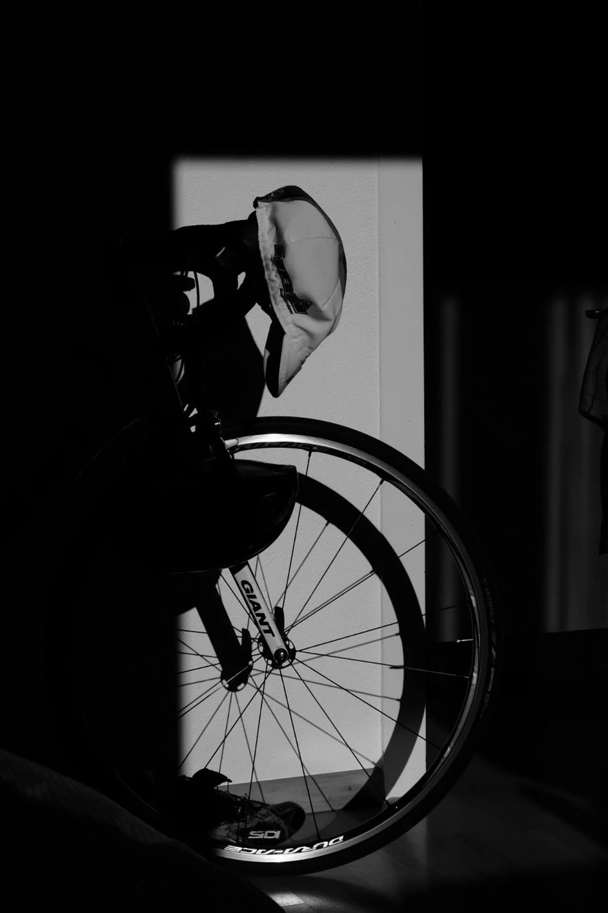 Vandaag stapte ik niet op de fiets.