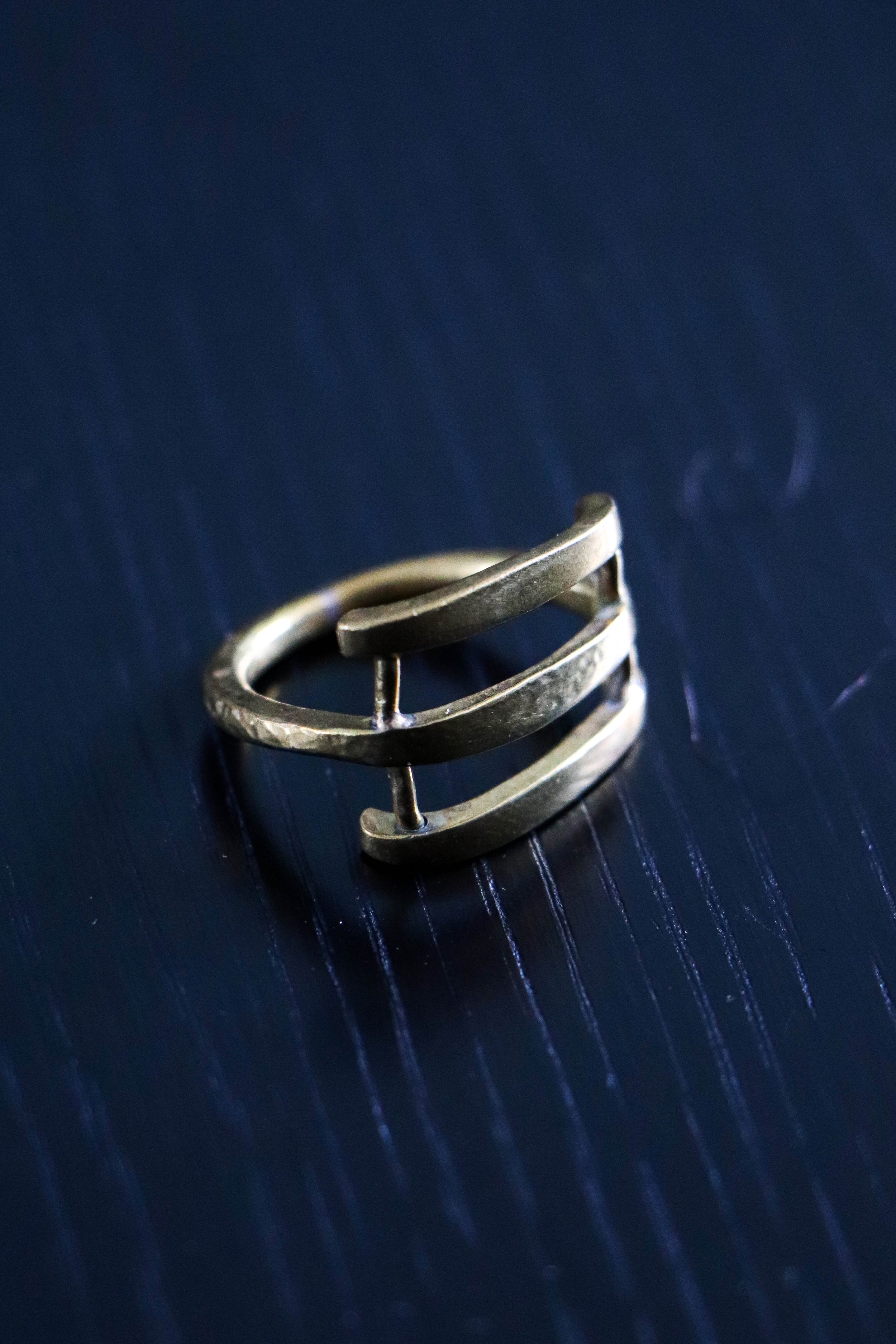 Self-Cared Brass Ring