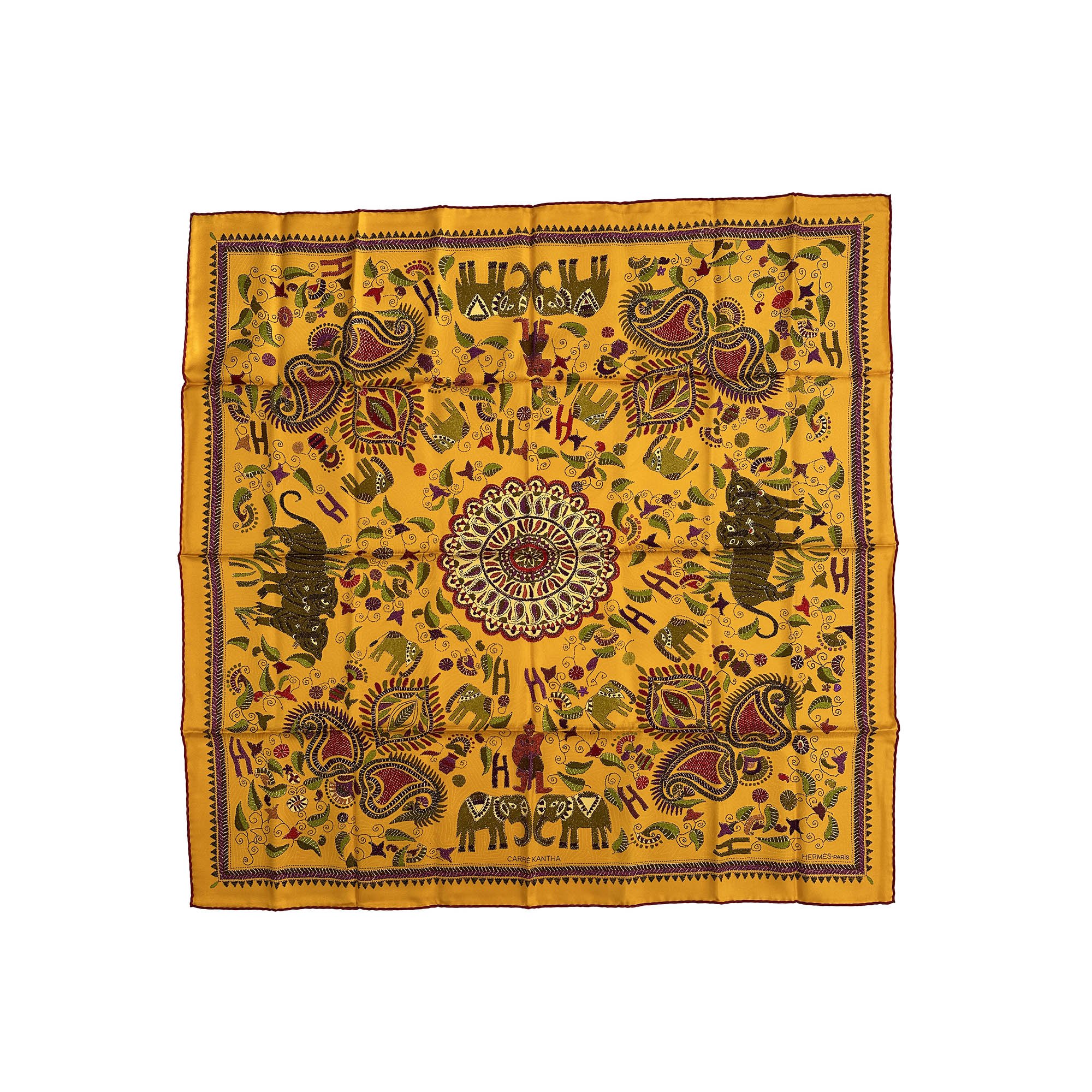 Hermes "Carre Kantha" 90