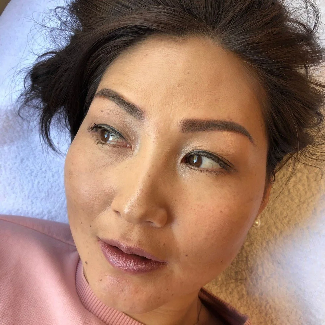 Brow PMU op de beeldschone Tsengee 😍🌹