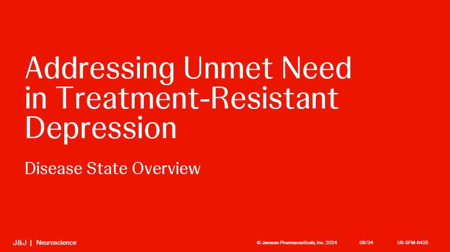 From Remission to Long- Functional Outcomes in MDD and Treatment Resistant Depression