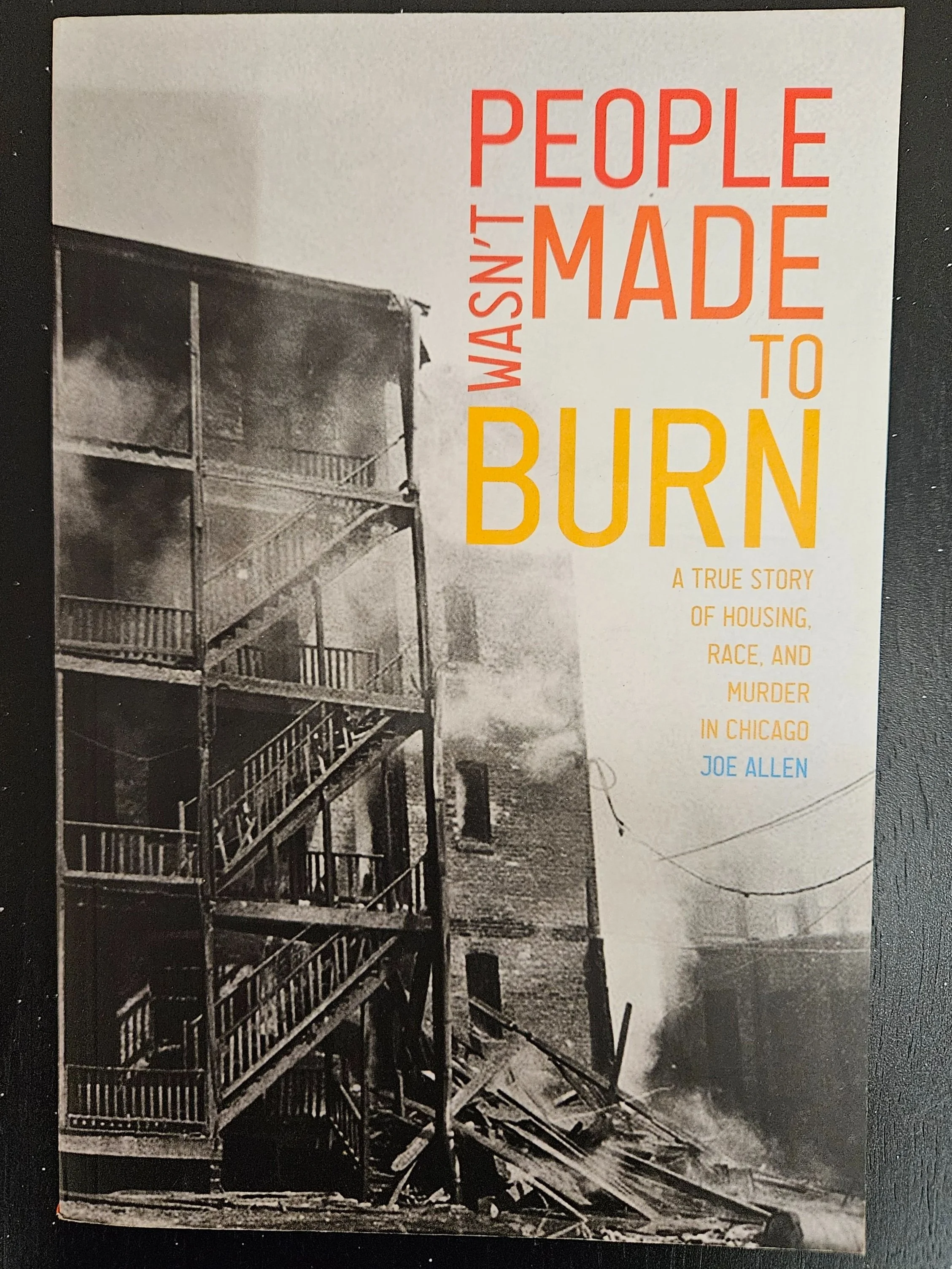 People Wasn't Made to Burn by Joe Allen