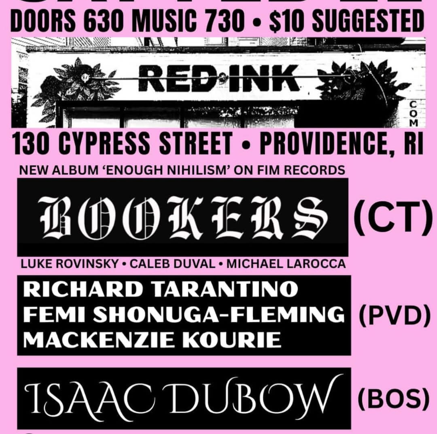 Improv music with Luke Rovinsky and Mackenzie Kourie and others