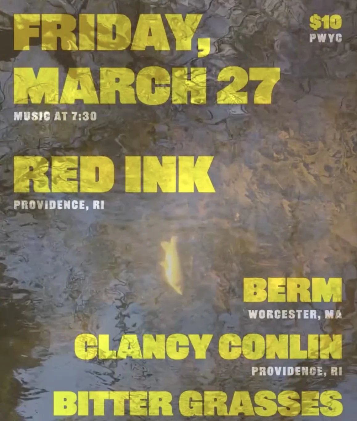 Berm, Clancy Conlin, Bitter Grasses