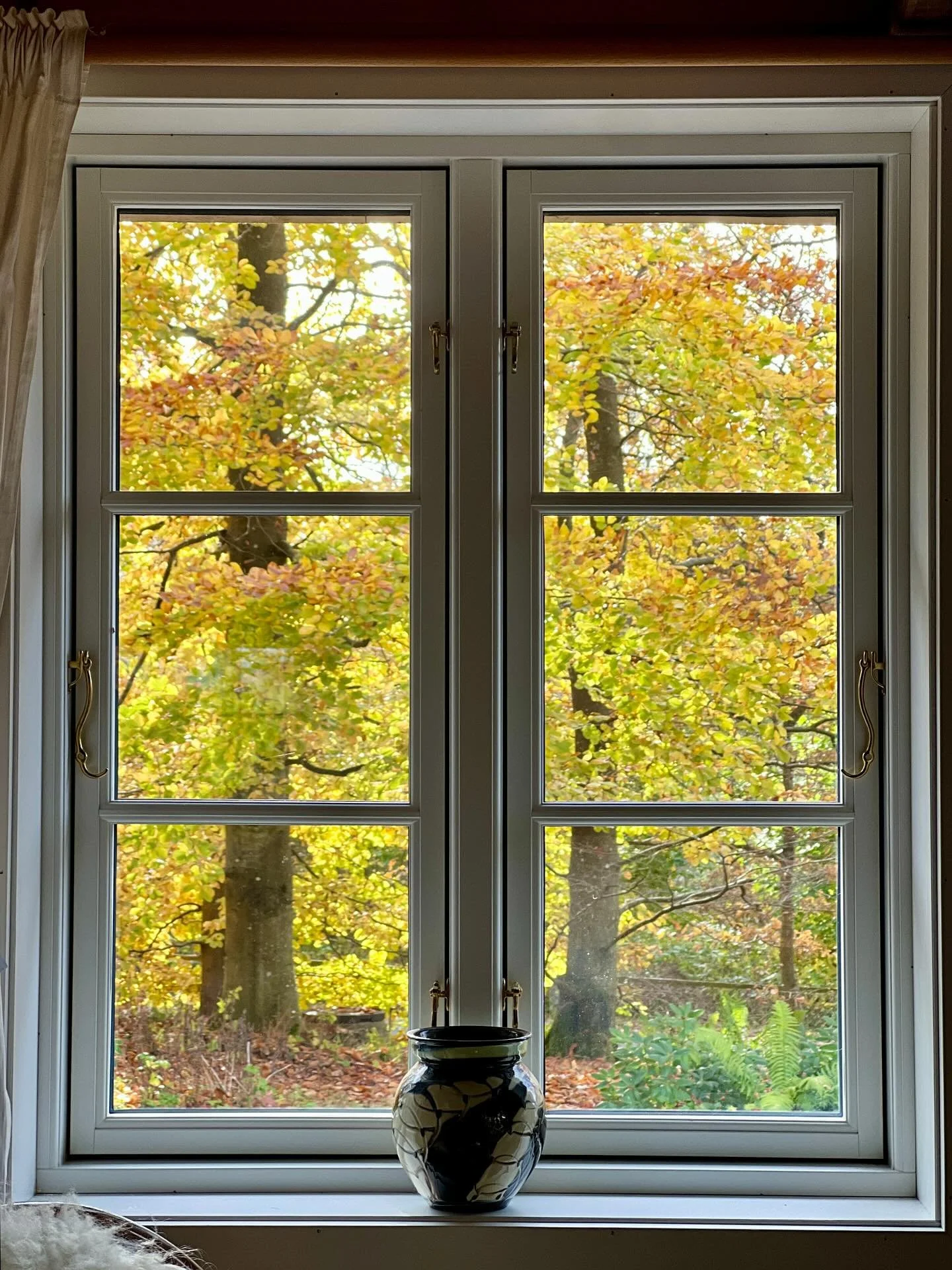 UDSIGT TIL NATUREN💛

Udsigt til en fredfyldt natur giver os en k&aelig;rkommen pause og f&aring;r os til at slappe af.

For mig er en af naturens st&oslash;rste gaver at f&oslash;lge skovens skiftende farver &ndash; de gr&oslash;nne, gyldne og br&ae