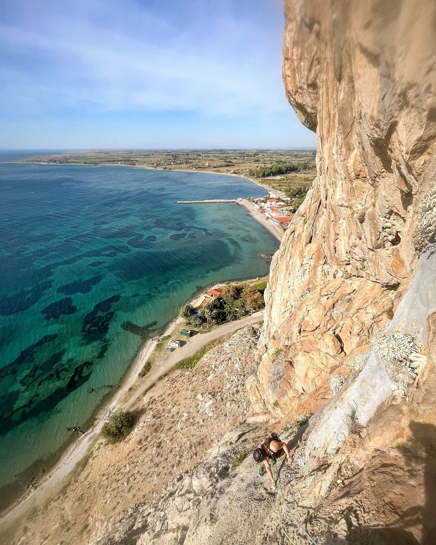 This past week we&rsquo;ve been enjoying some sharp limestone on the west coast of Greece, in Mytikas &amp; Varasova. I&rsquo;ve become quite partial to a post climb swim and gyros 🤠

After a summer of mainly trad climbing, it&rsquo;s taken some tim