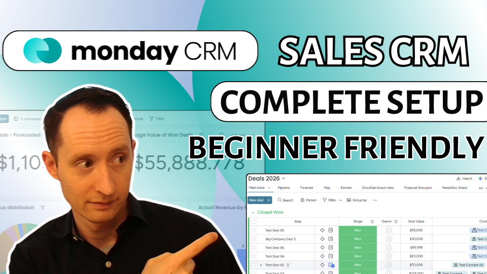 How to Setup monday CRM: Step-by-Step Complete Tutorial